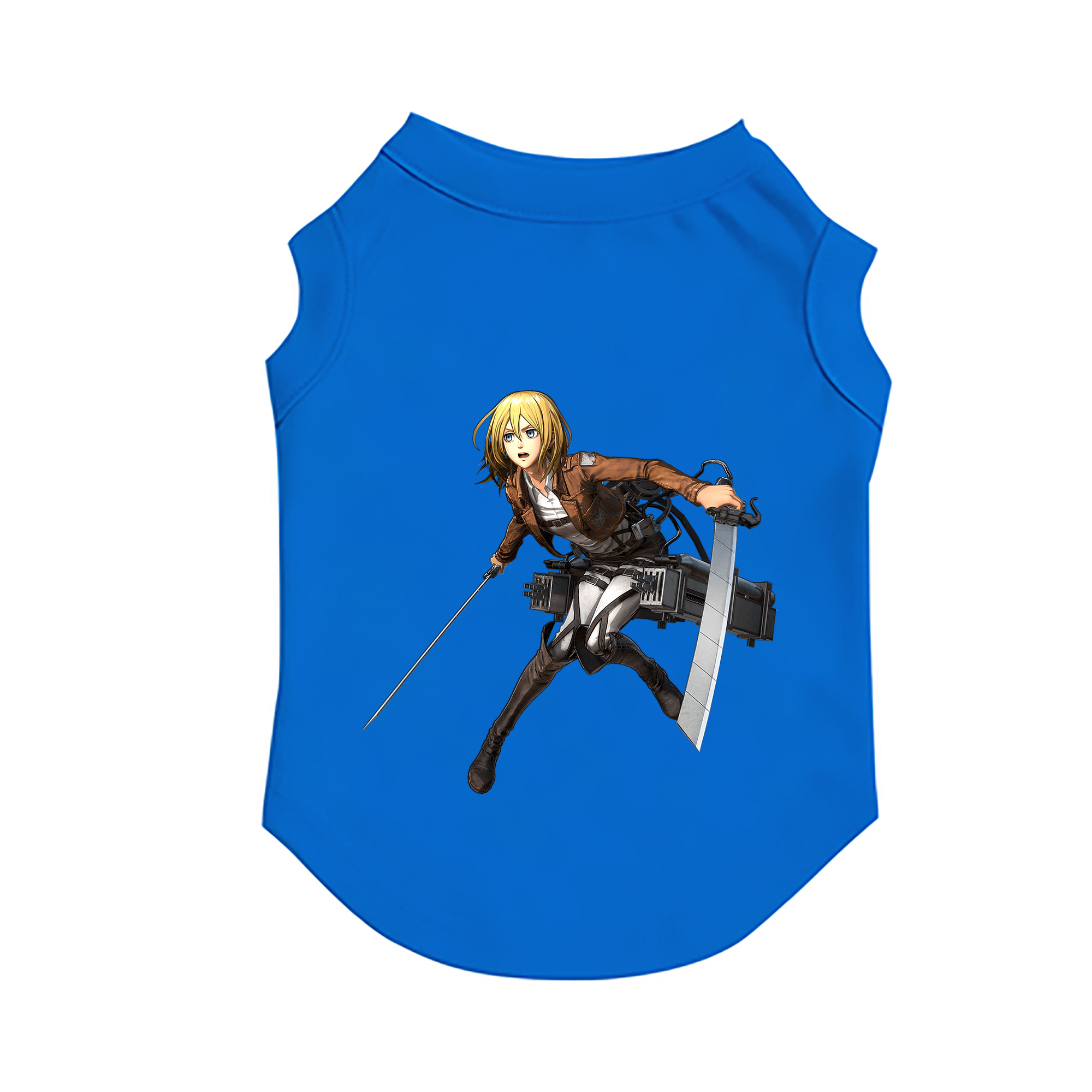 （画像用） 進撃の巨人 クリスタ·レンズ Attack on Titan Christa Lenz ペット用ベスト