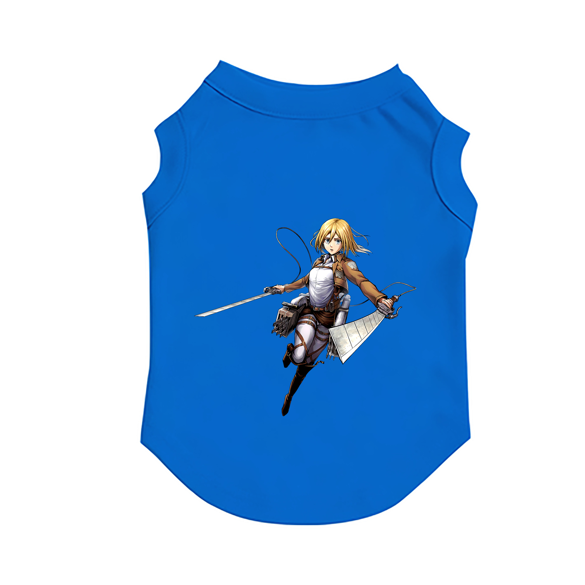（画像用） 進撃の巨人 クリスタ·レンズ Attack on Titan Christa Lenz ペット用ベスト