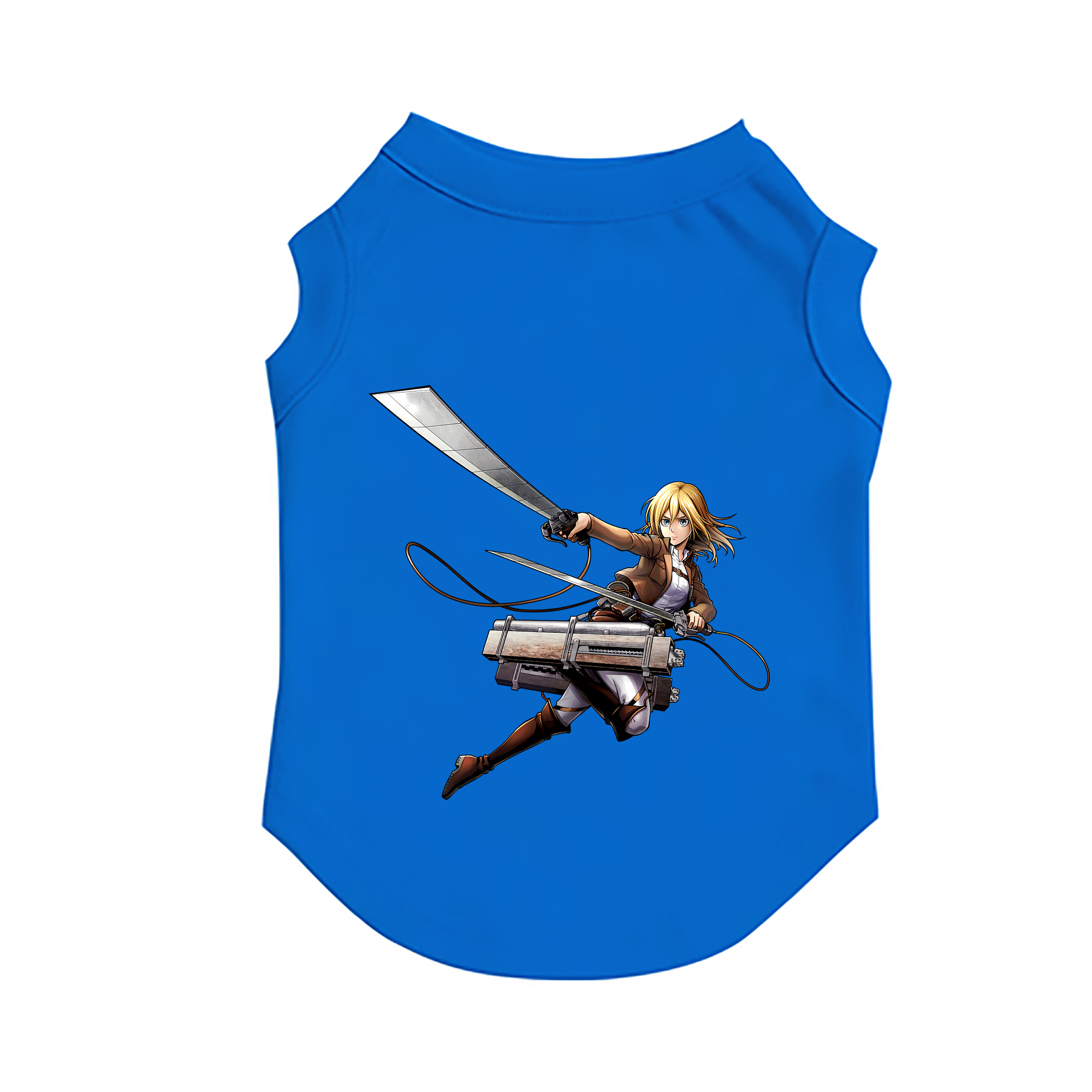 （画像用） 進撃の巨人 クリスタ·レンズ Attack on Titan Christa Lenz ペット用ベスト