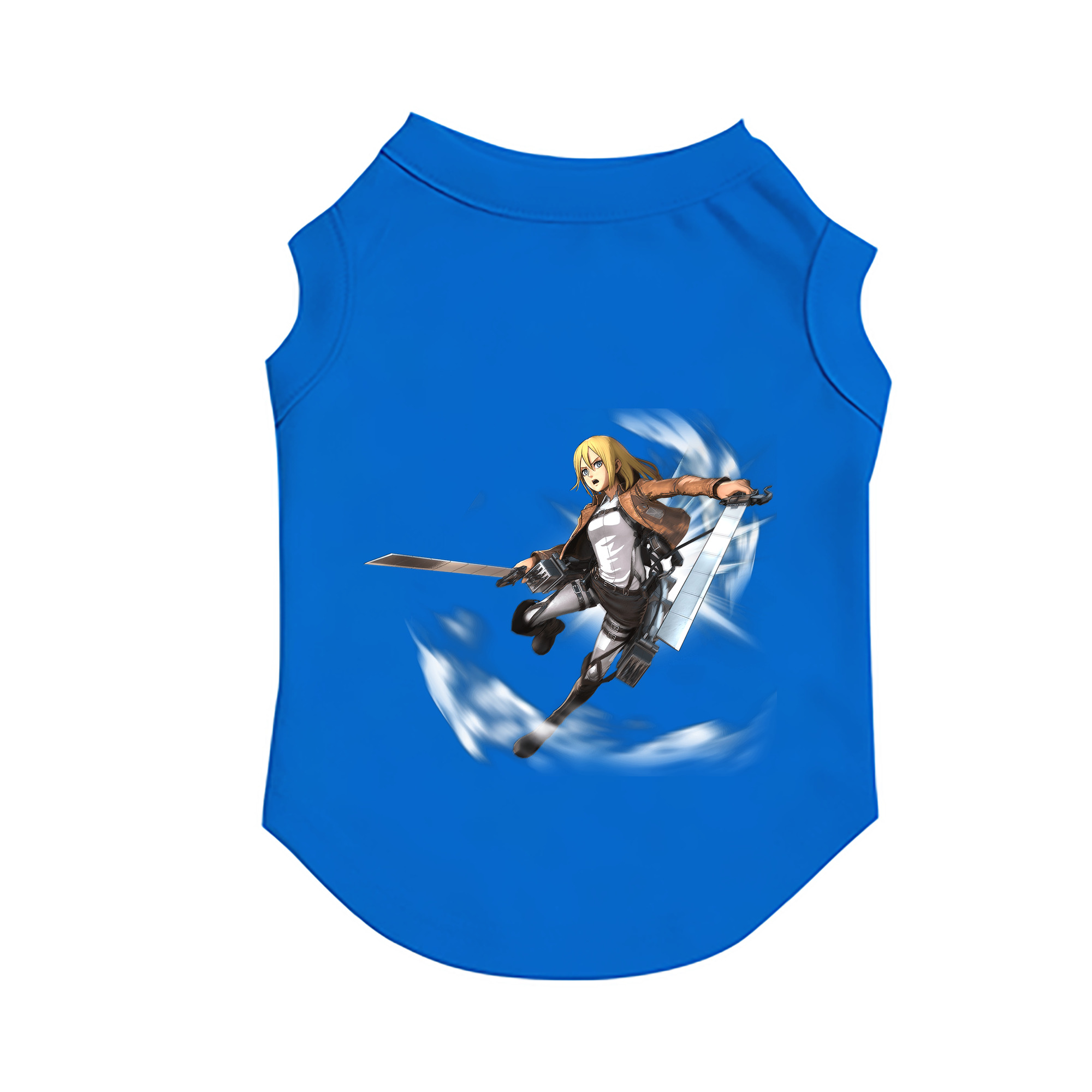 （画像用） 進撃の巨人 クリスタ·レンズ Attack on Titan Christa Lenz ペット用ベスト