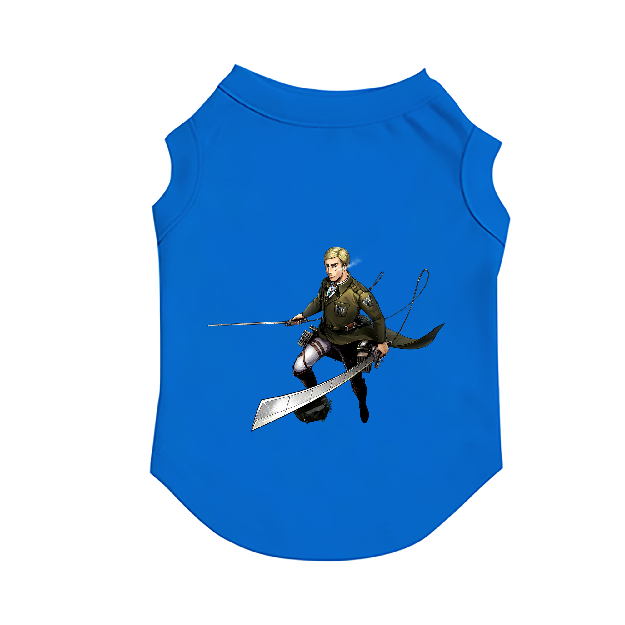 （画像用） 進撃の巨人 エルヴィン・スミス Attack on Titan Erwin Smith ペット用ベスト