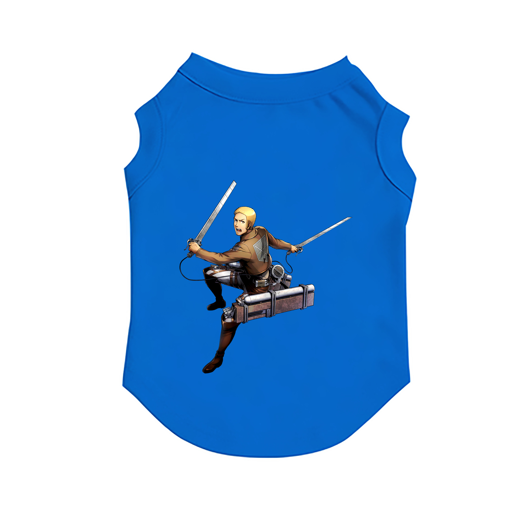 （画像用） 進撃の巨人 ライナー・ブラウン Attack on Titan Reiner Braun ペット用ベスト