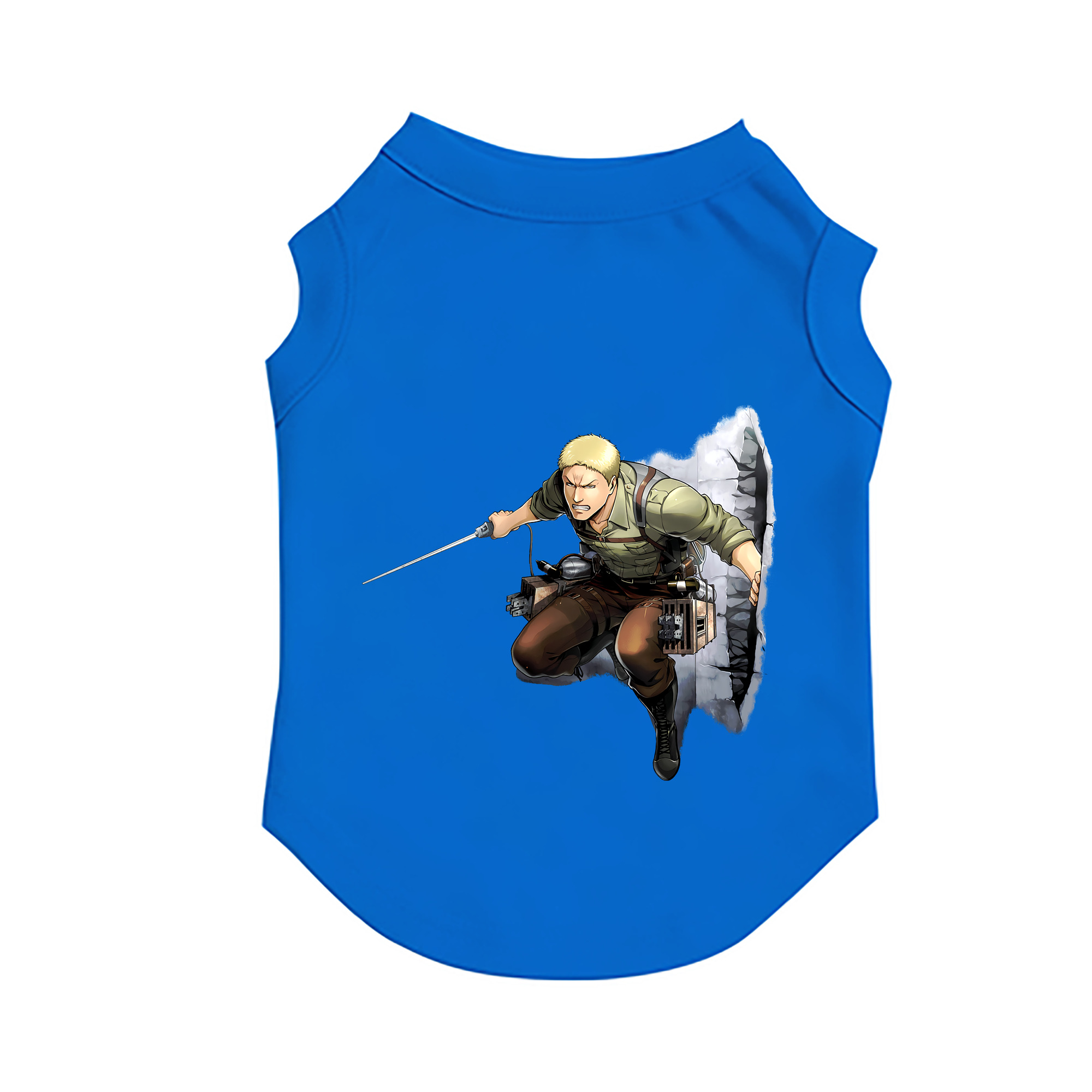 （画像用） 進撃の巨人 ライナー・ブラウン Attack on Titan Reiner Braun ペット用ベスト