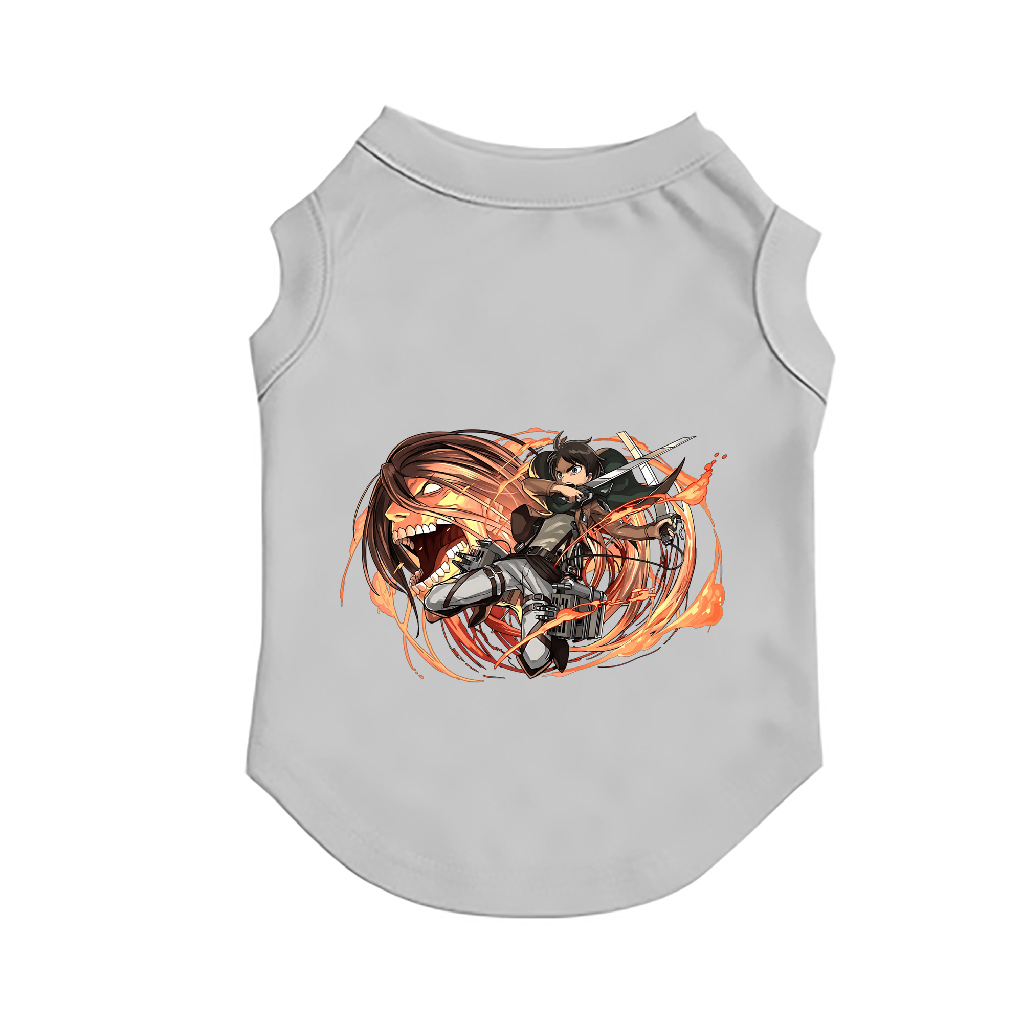 （画像用） 進撃の巨人 エレン･イェーガー Attack on Titan Eren Jäger ペット用ベスト