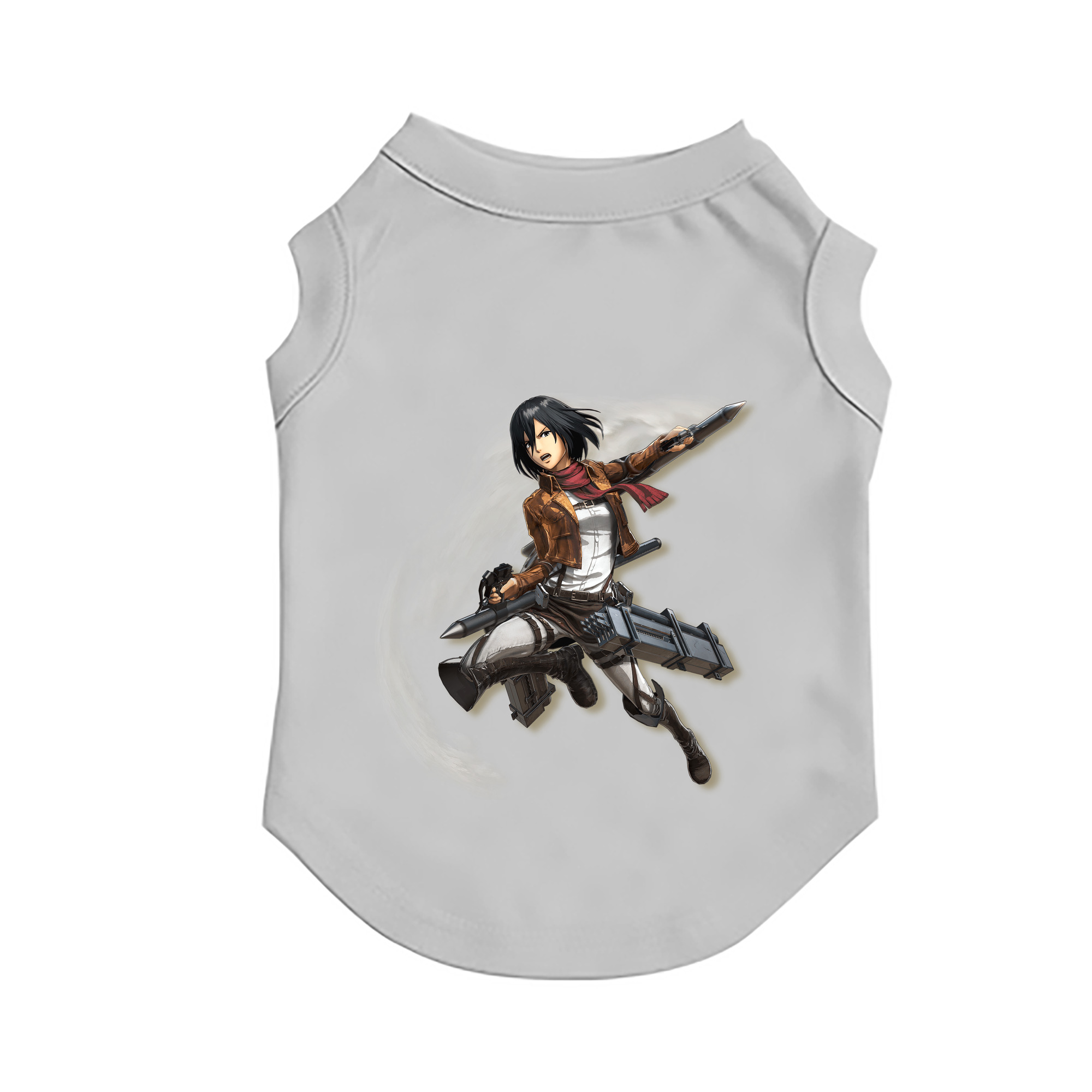 （画像用） 進撃の巨人 ミカサ·アッカーマン Attack on Titan Mikasa Ackerman ペット用ベスト