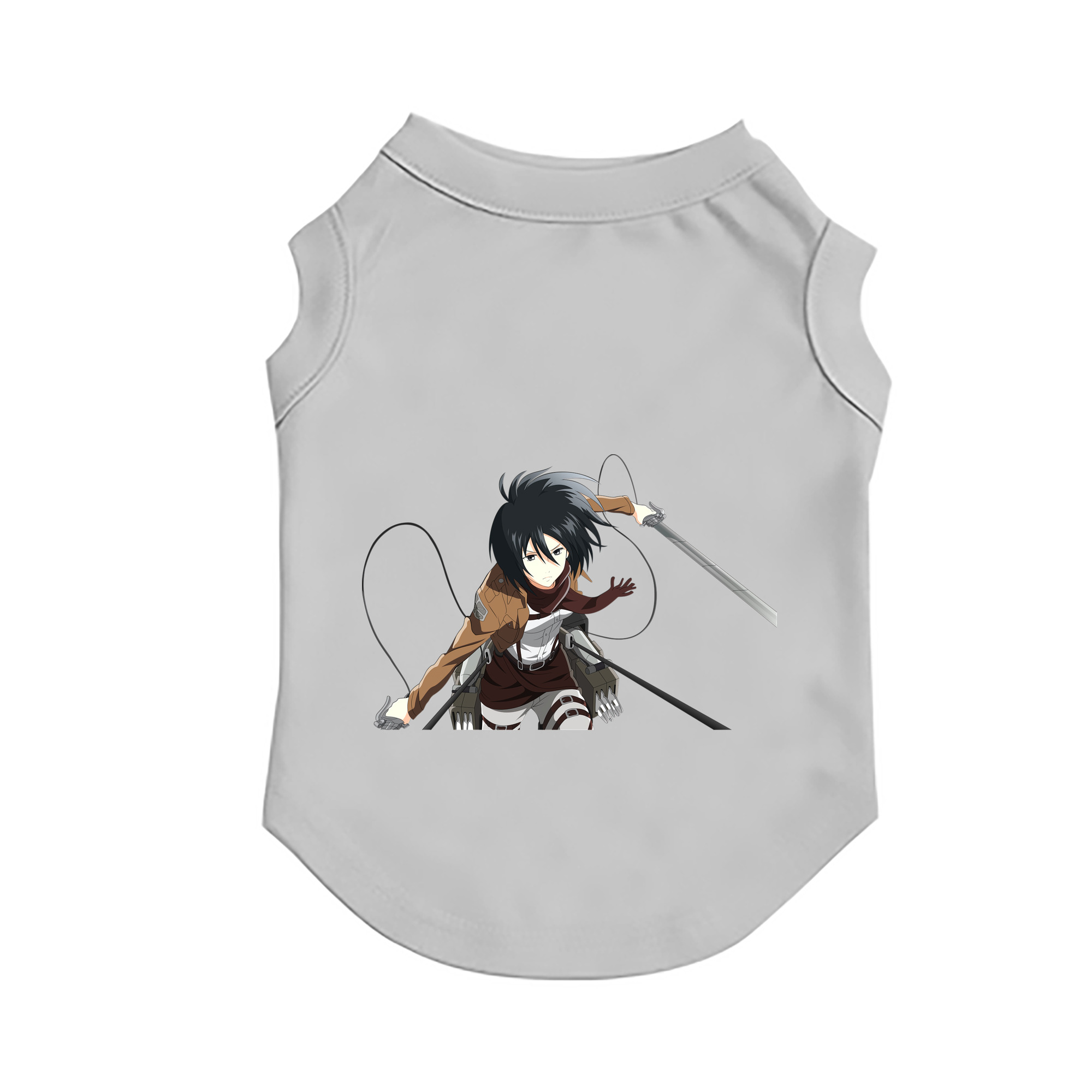 （画像用） 進撃の巨人 ミカサ·アッカーマン Attack on Titan Mikasa Ackerman ペット用ベスト