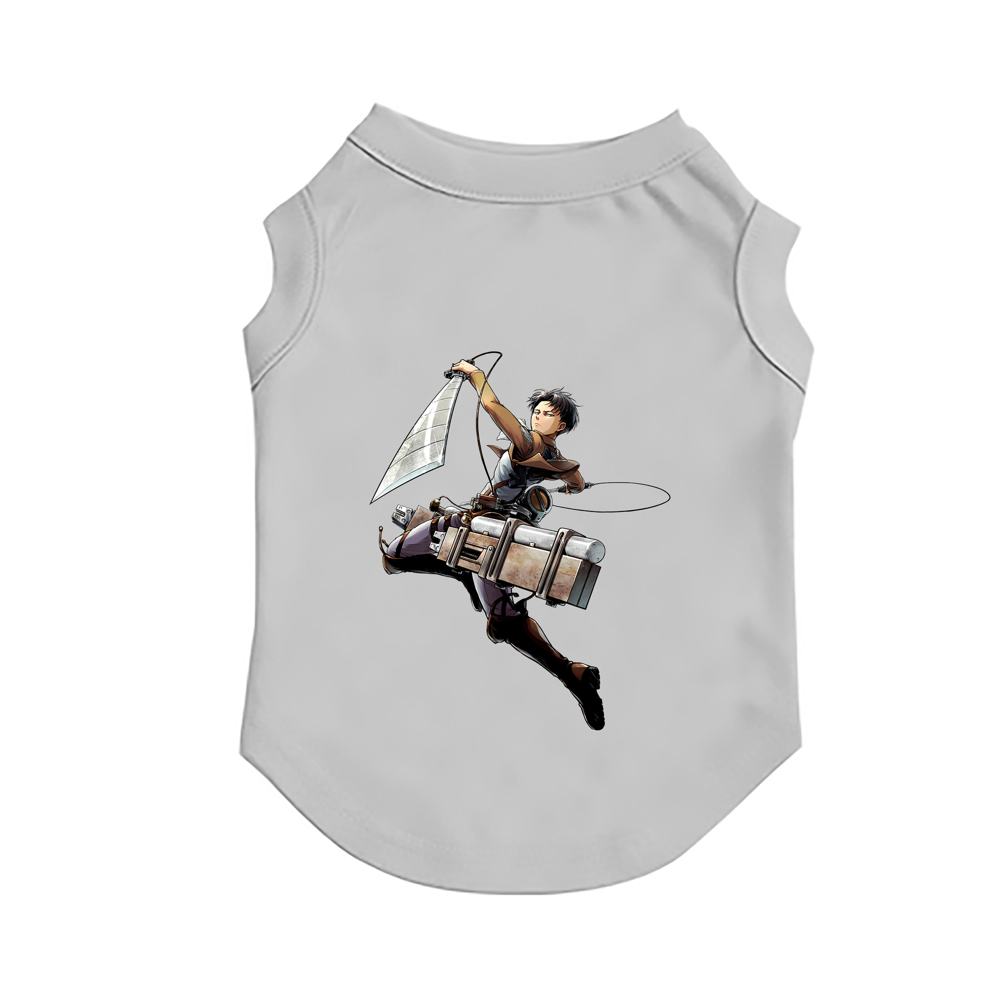 （画像用） 進撃の巨人 リヴァイ·アッカーマン Attack on Titan Levi Ackerman ペット用ベスト