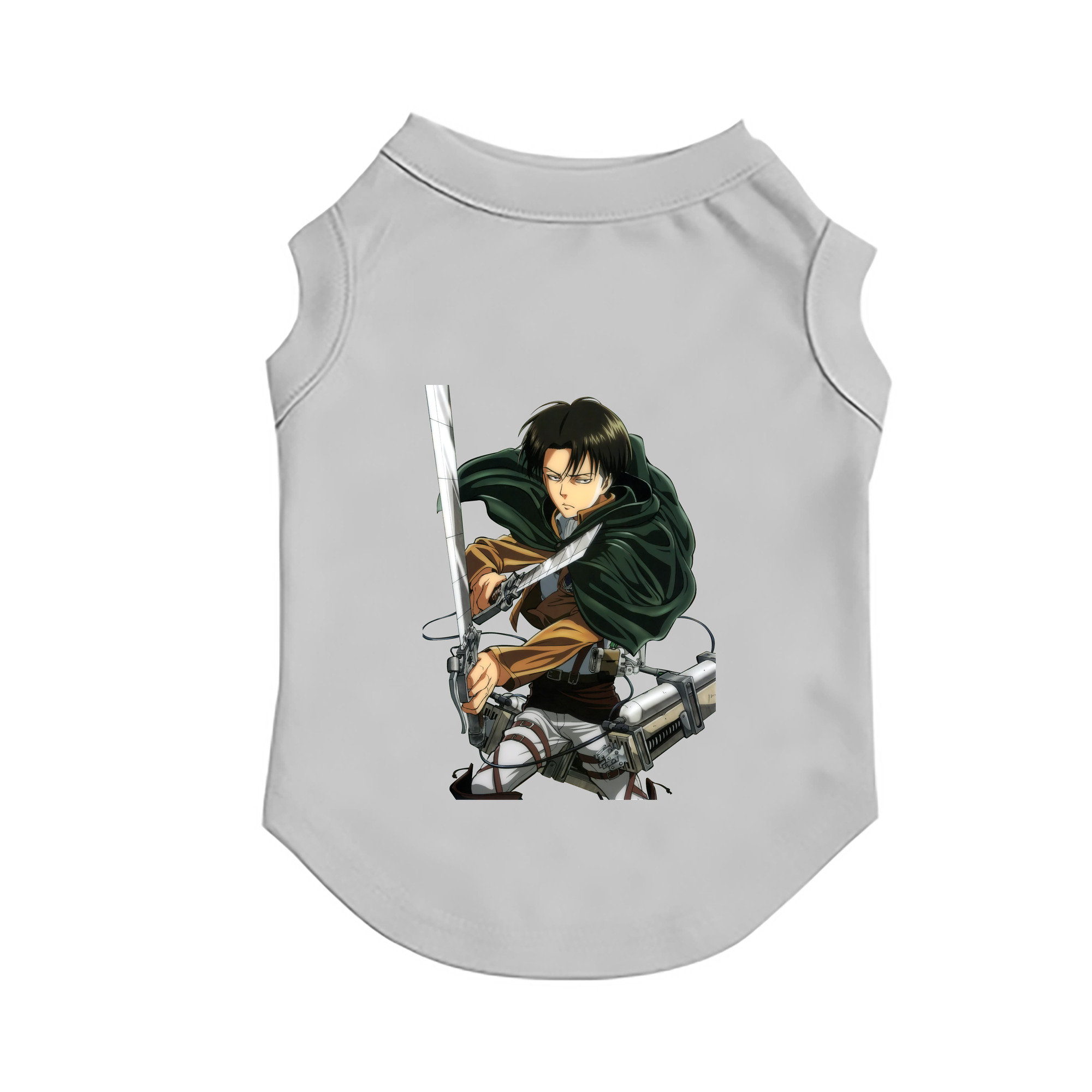 （画像用） 進撃の巨人 リヴァイ·アッカーマン Attack on Titan Levi Ackerman ペット用ベスト