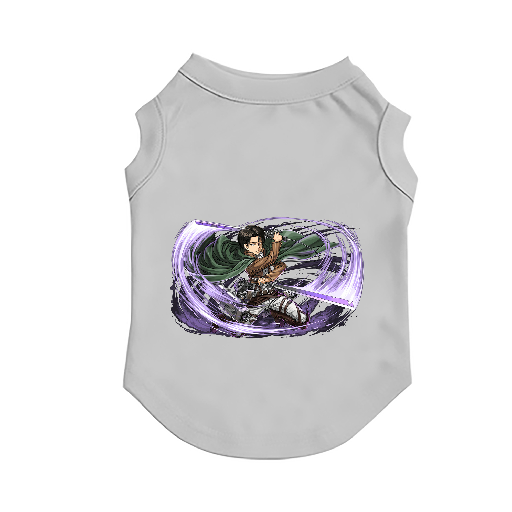 （画像用） 進撃の巨人 リヴァイ·アッカーマン Attack on Titan Levi Ackerman ペット用ベスト