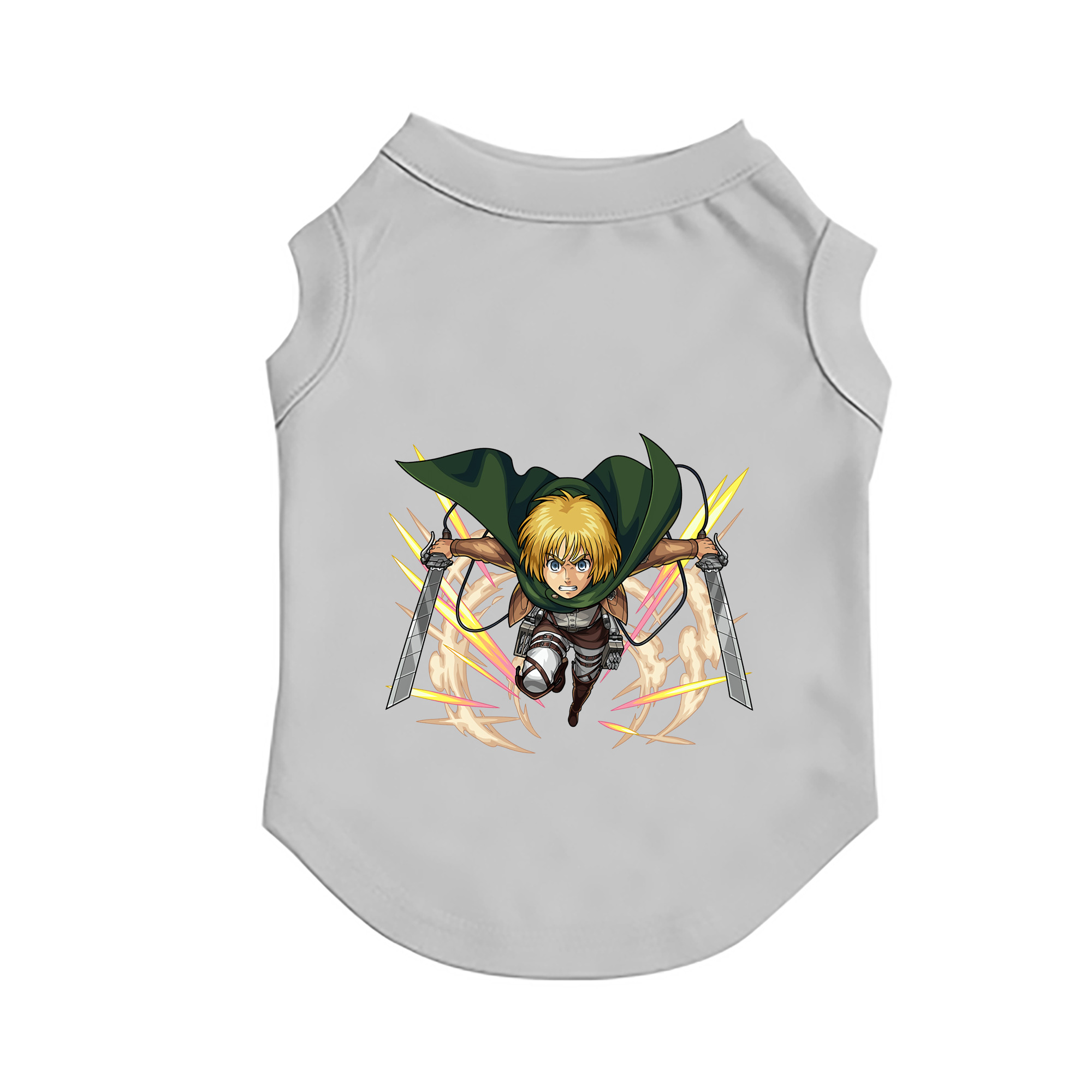（画像用） 進撃の巨人 アルミン·アルレルト Attack on Titan Armin Arlert ペット用ベスト