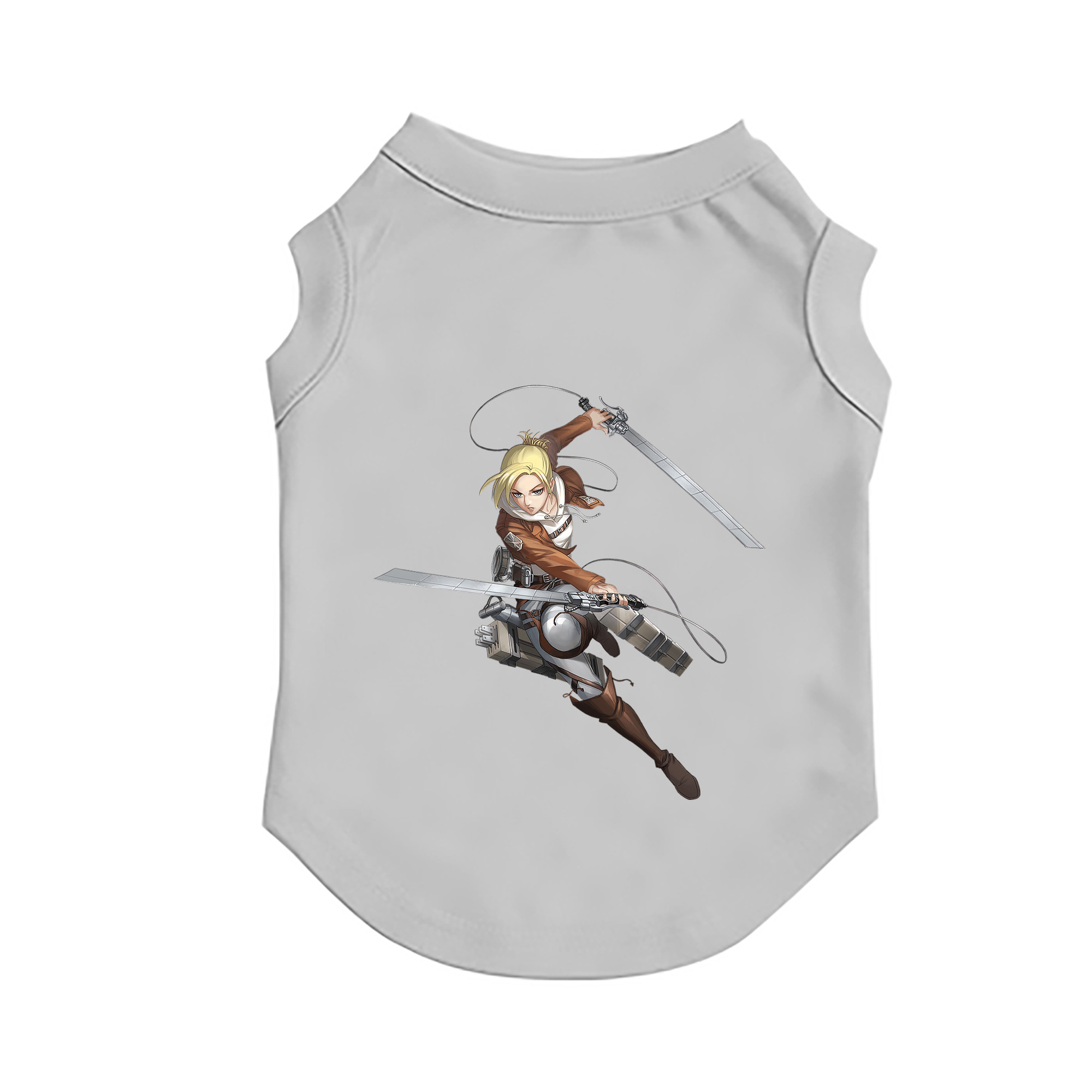 （画像用） 進撃の巨人 アニ・レオンハート Attack on Titan Annie Leonhart ペット用ベスト