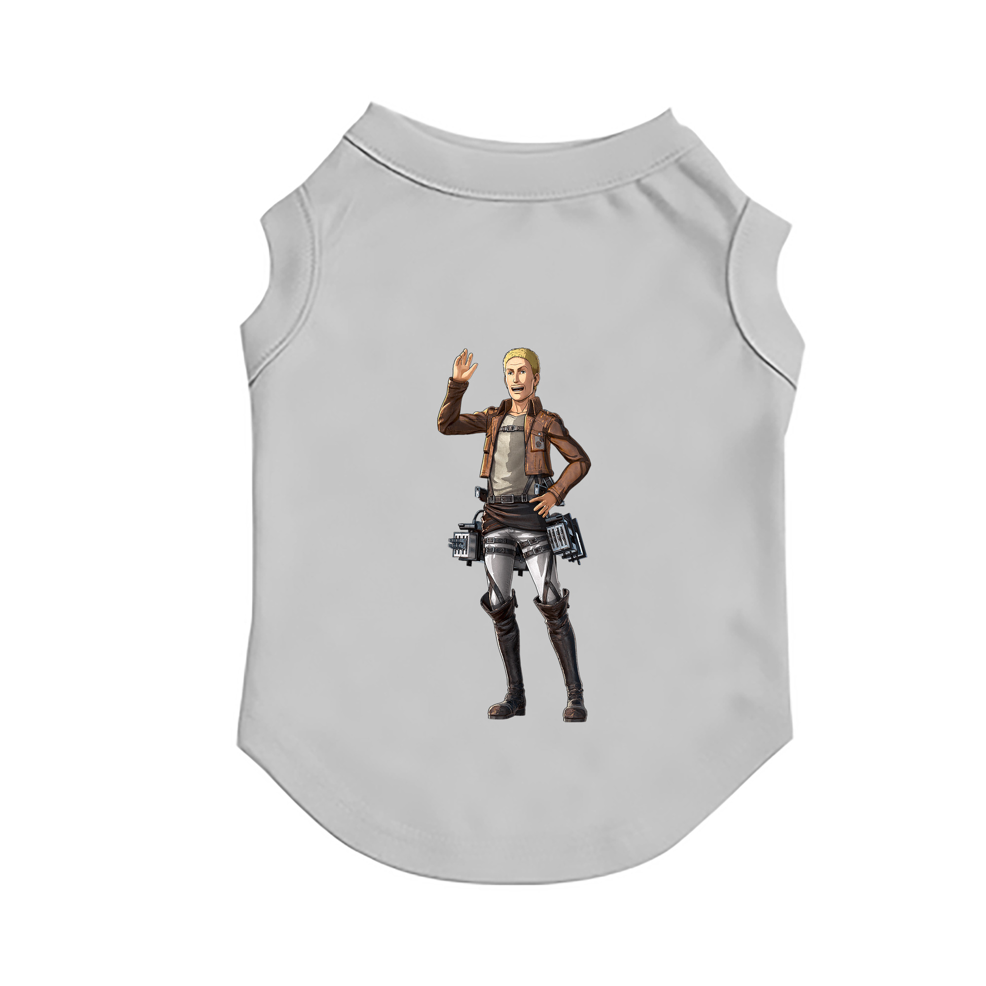 （画像用） 進撃の巨人 ハンネス Attack on Titan Hannes ペット用ベスト