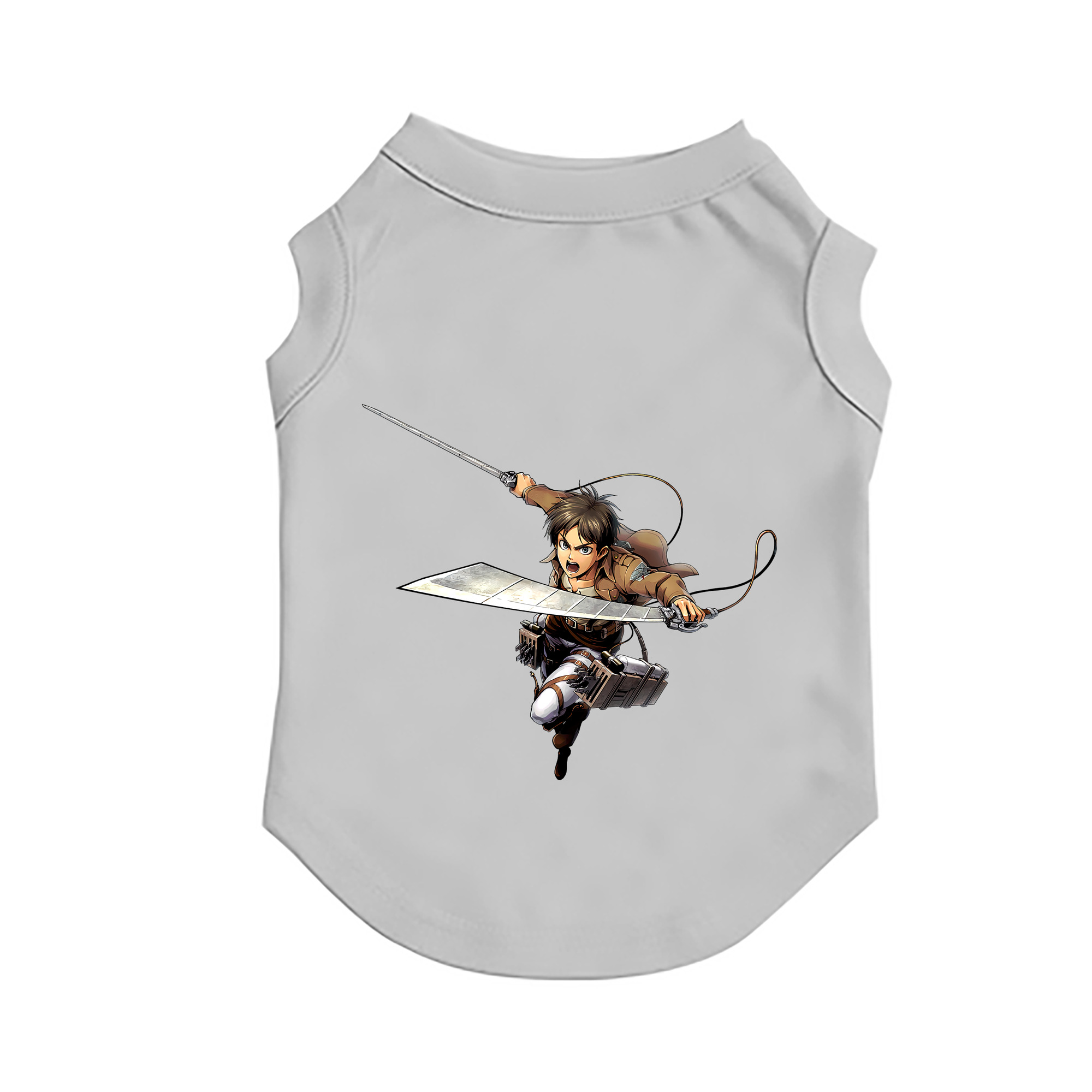 （画像用） 進撃の巨人 エレン･イェーガー Attack on Titan Eren Jäger ペット用ベスト
