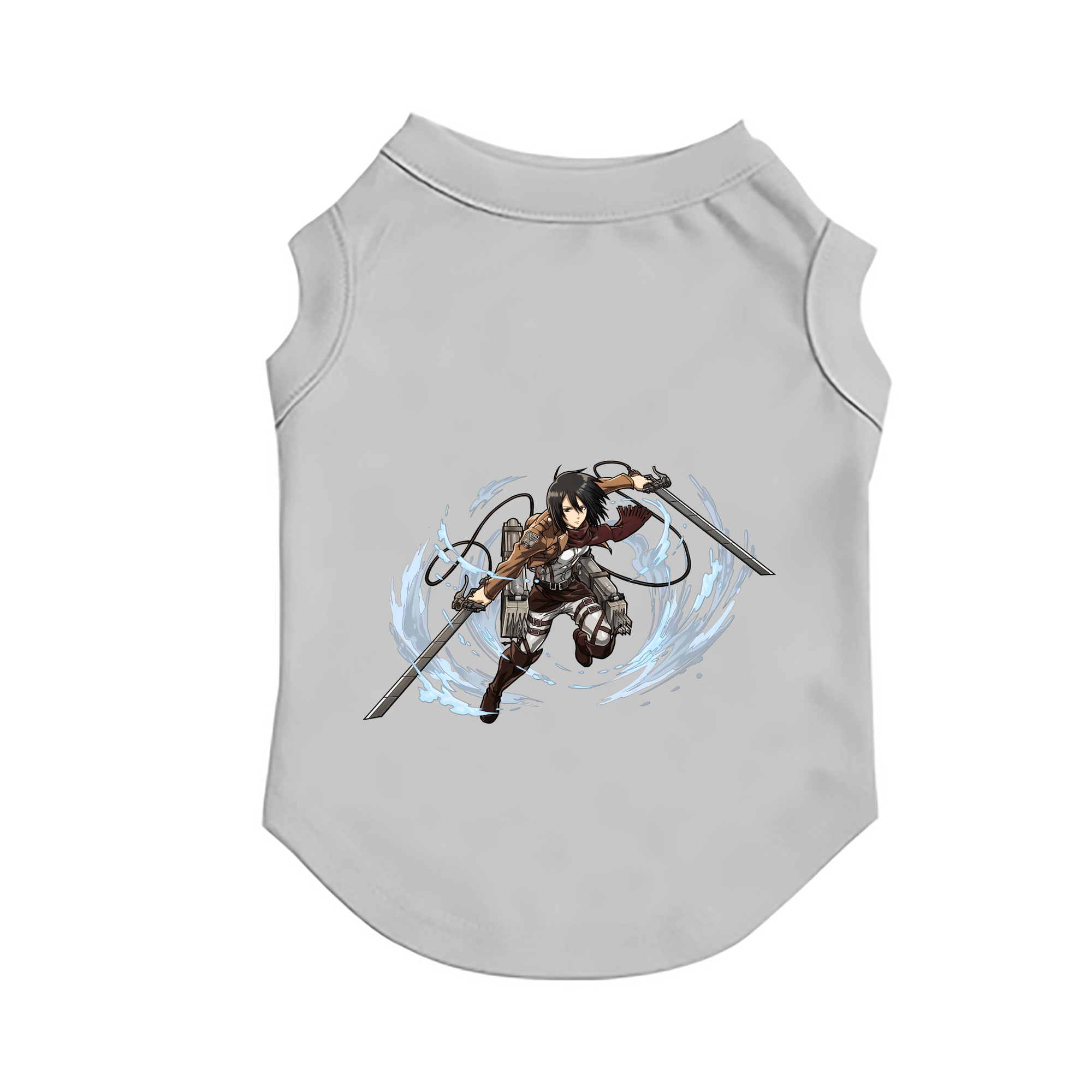 （画像用） 進撃の巨人 ミカサ·アッカーマン Attack on Titan Mikasa Ackerman ペット用ベスト