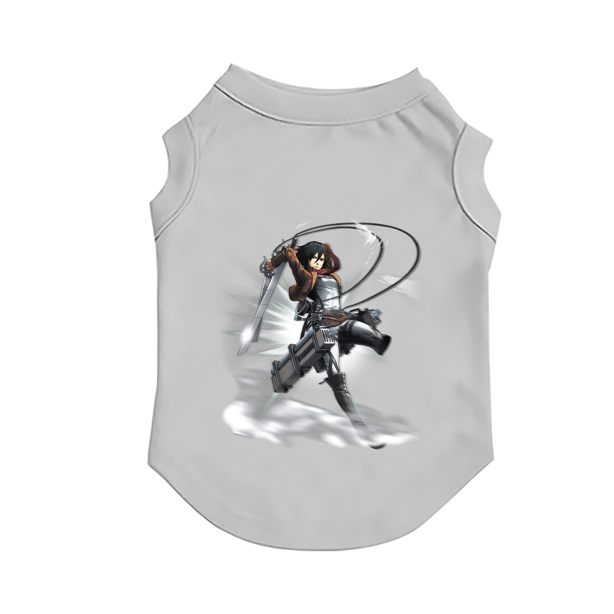 （画像用） 進撃の巨人 ミカサ·アッカーマン Attack on Titan Mikasa Ackerman ペット用ベスト