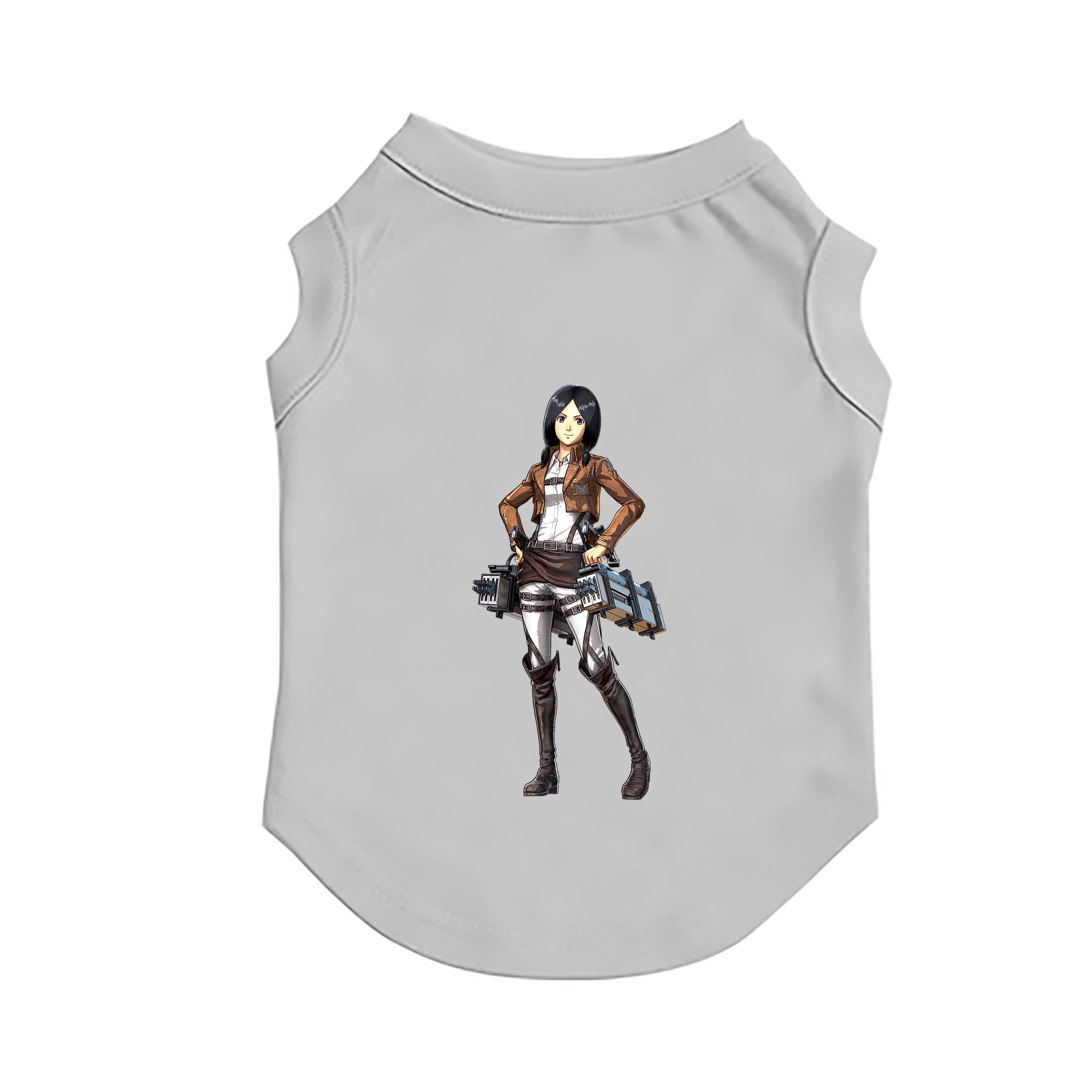 （画像用） 進撃の巨人 ミカサ·アッカーマン Attack on Titan Mikasa Ackerman ペット用ベスト