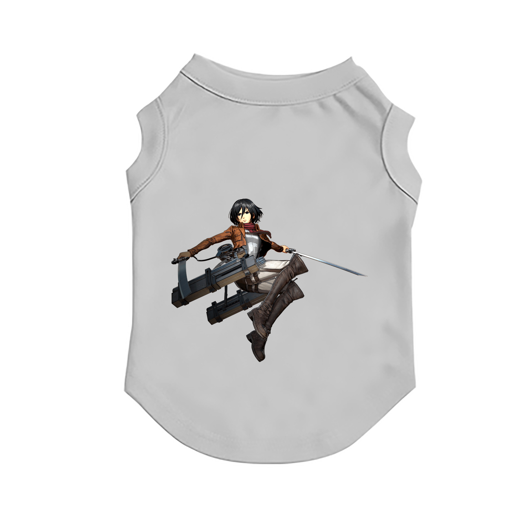 （画像用） 進撃の巨人 ミカサ·アッカーマン Attack on Titan Mikasa Ackerman ペット用ベスト