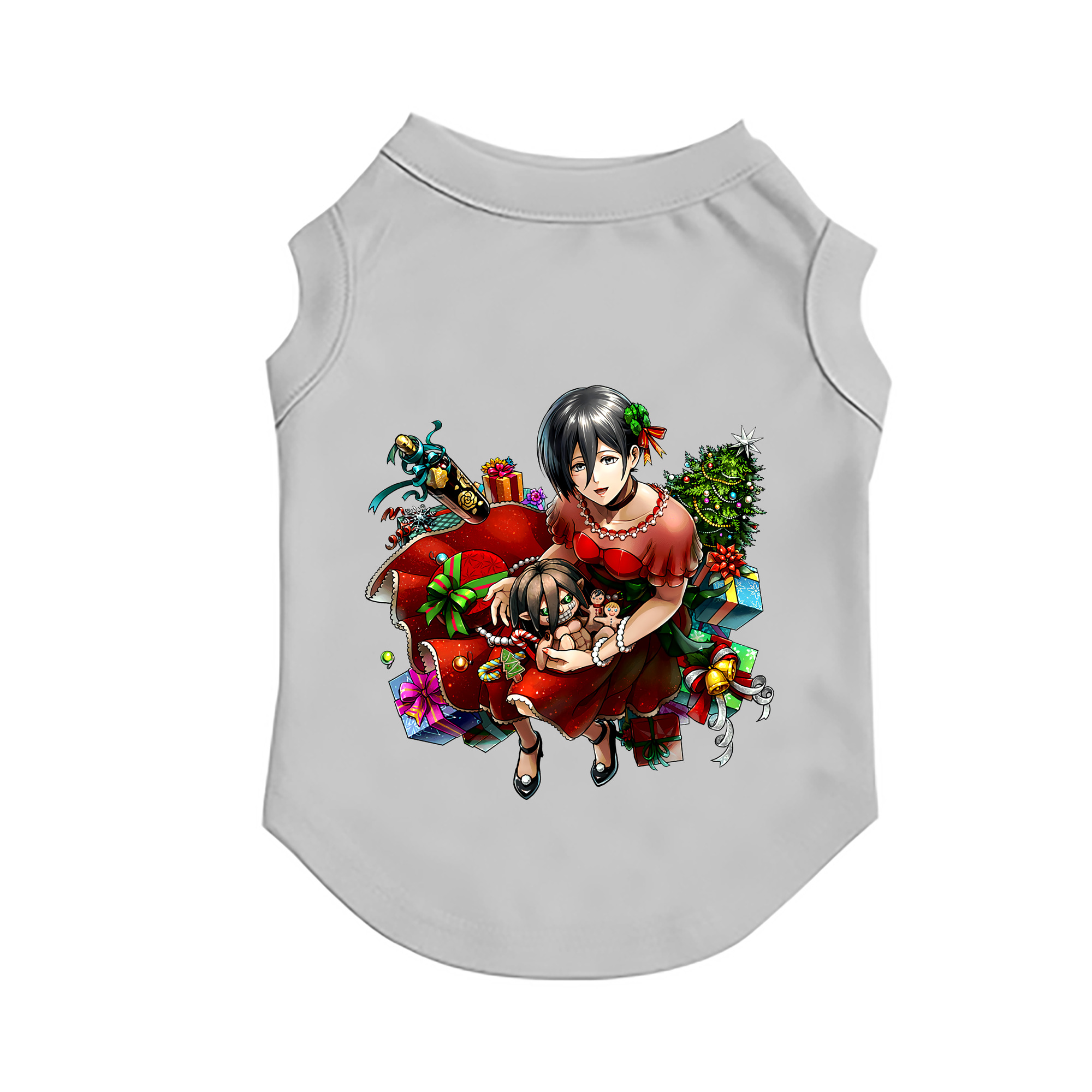 （画像用） 進撃の巨人 ミカサ·アッカーマン Attack on Titan Mikasa Ackerman ペット用ベスト