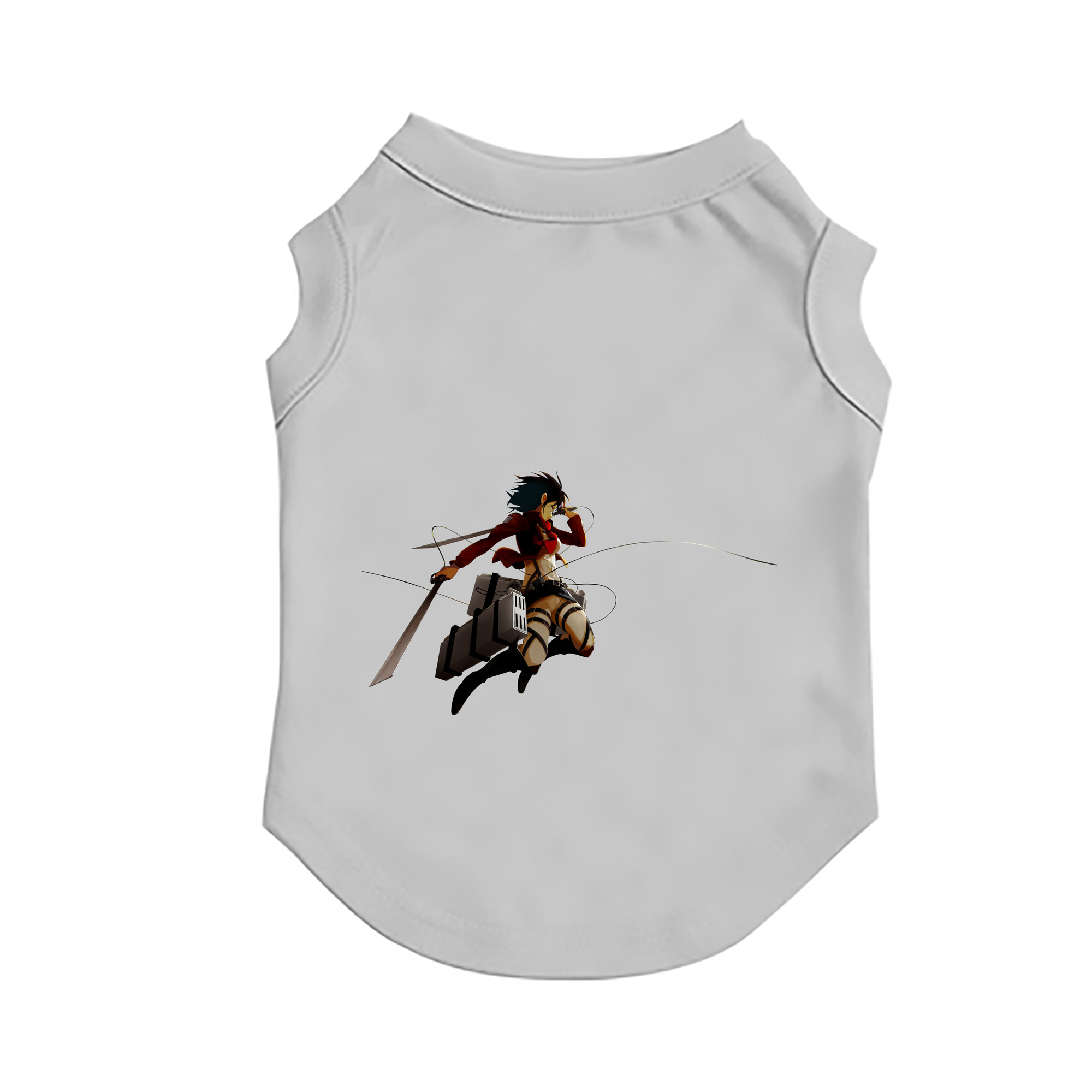 （画像用） 進撃の巨人 ミカサ·アッカーマン Attack on Titan Mikasa Ackerman ペット用ベスト