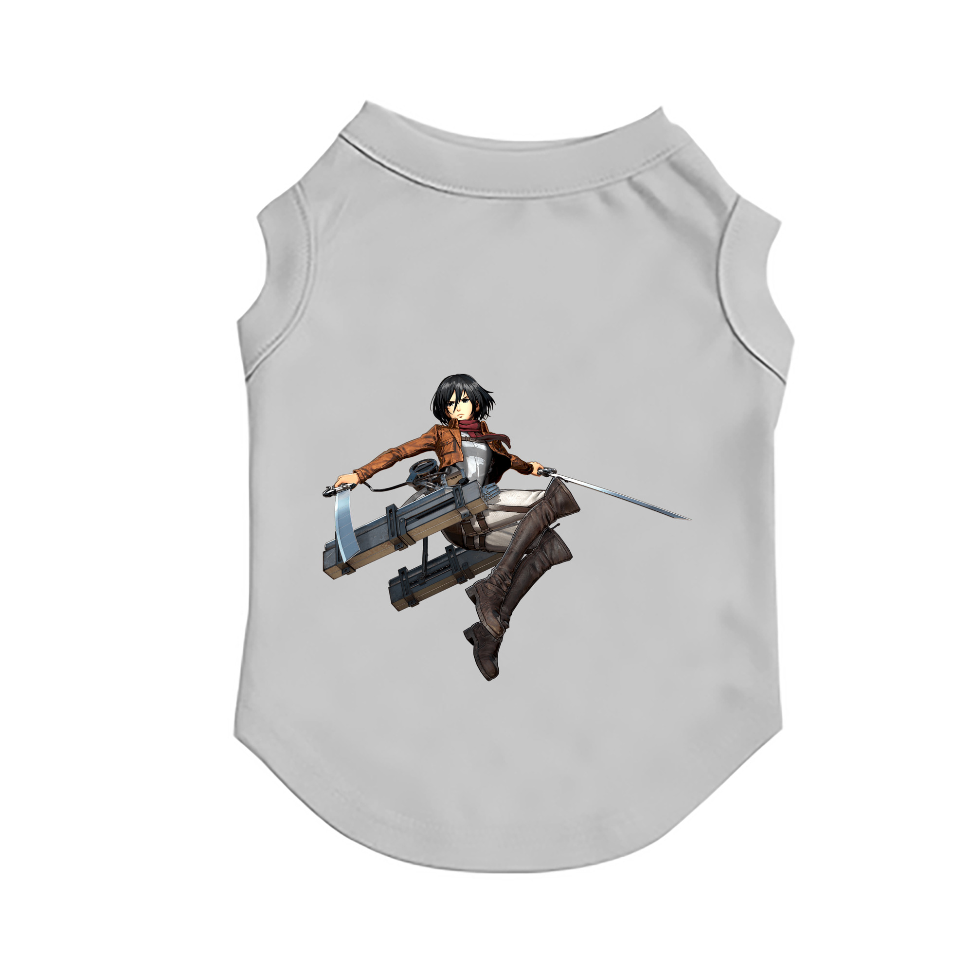 （画像用） 進撃の巨人 ミカサ·アッカーマン Attack on Titan Mikasa Ackerman ペット用ベスト
