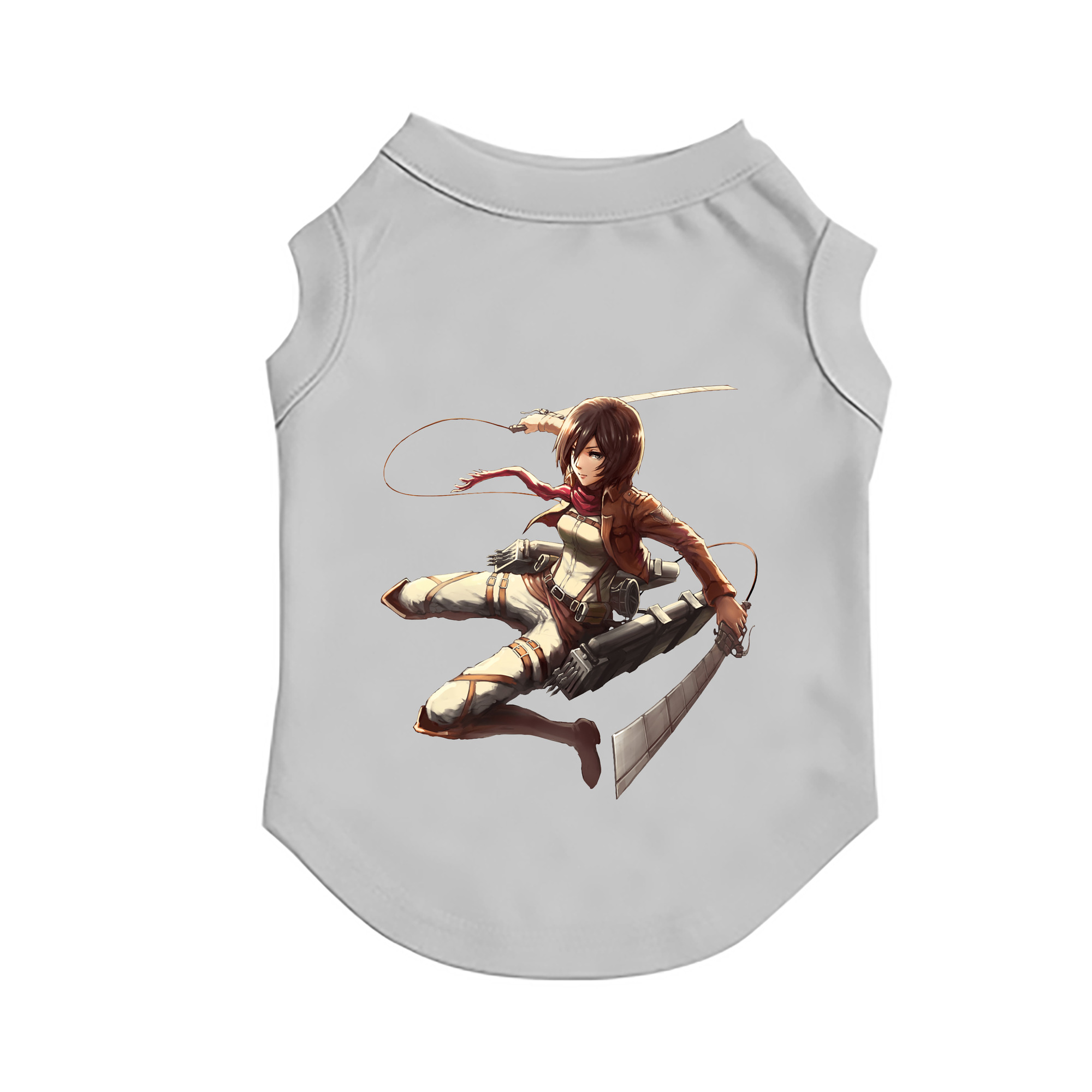 （画像用） 進撃の巨人 ミカサ·アッカーマン Attack on Titan Mikasa Ackerman ペット用ベスト