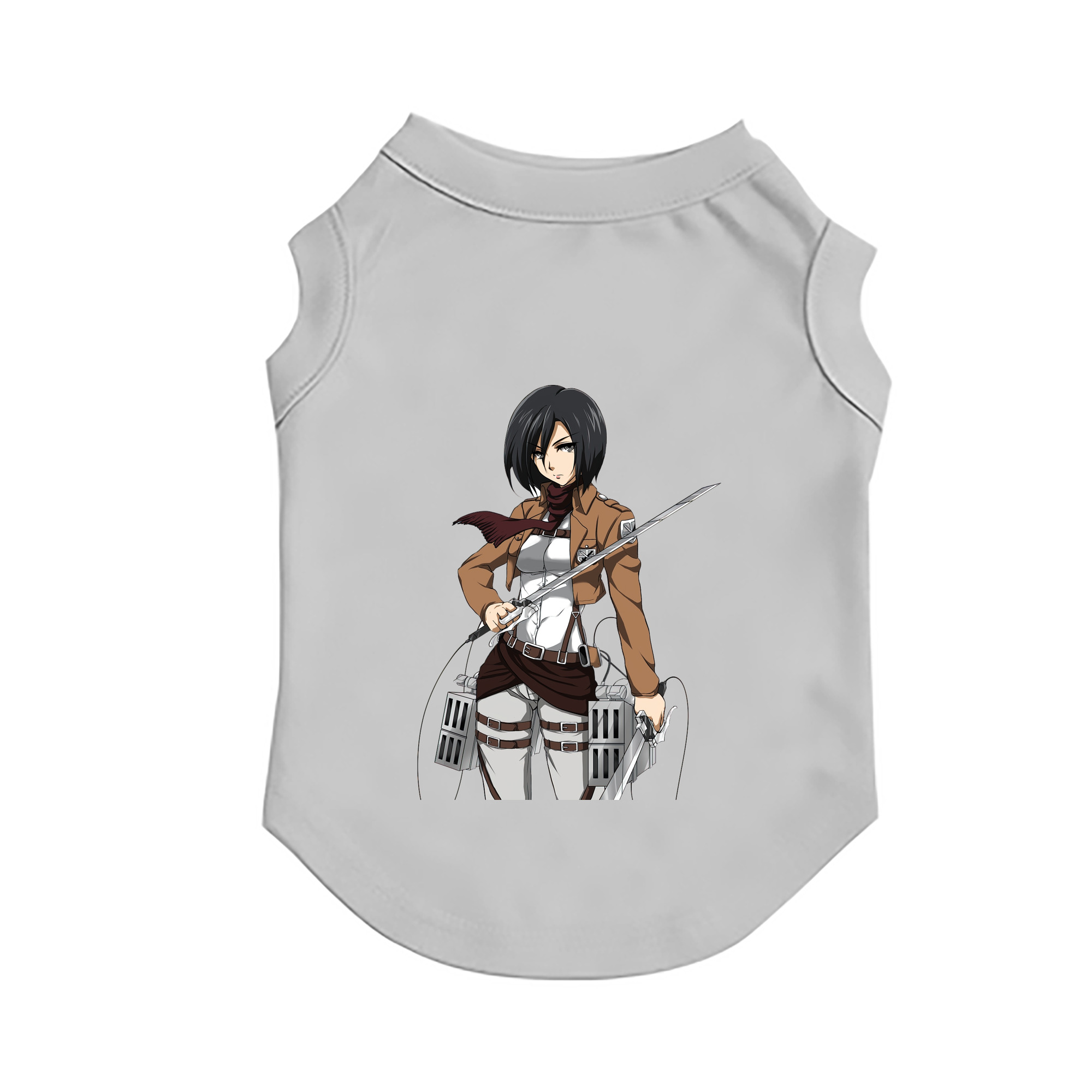 （画像用） 進撃の巨人 ミカサ·アッカーマン Attack on Titan Mikasa Ackerman ペット用ベスト