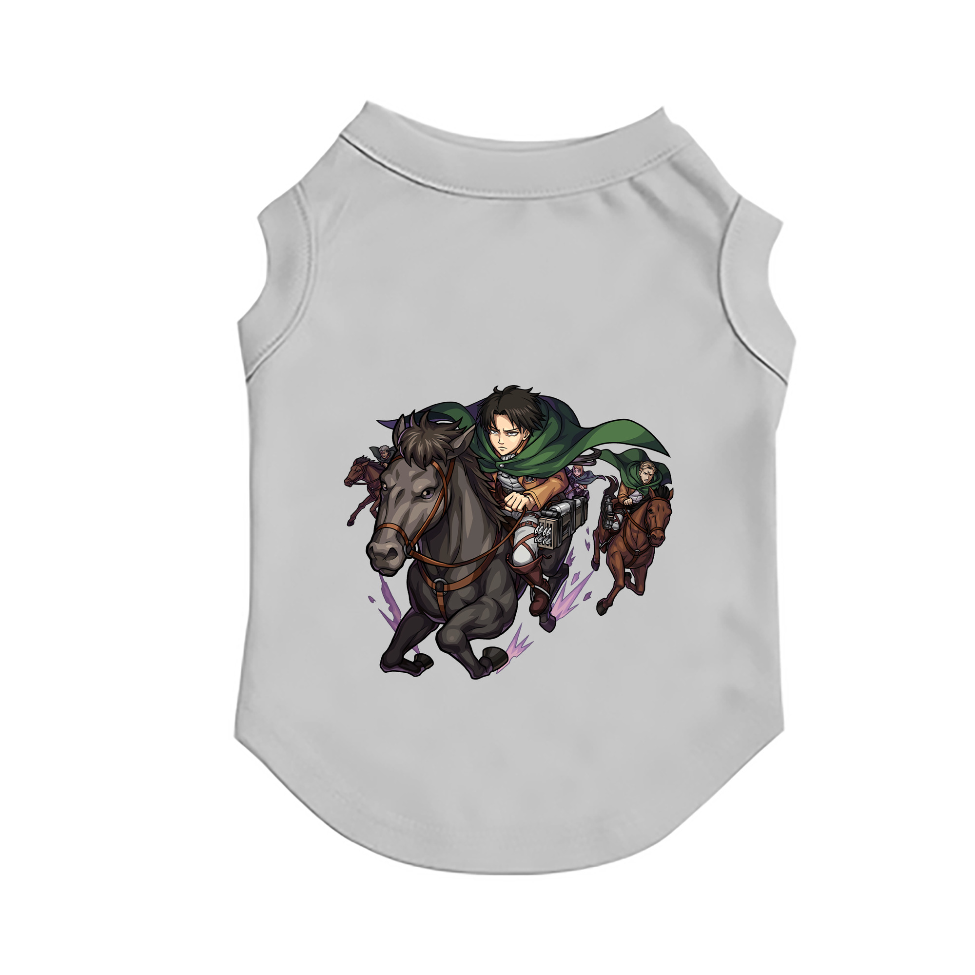 （画像用） 進撃の巨人 リヴァイ·アッカーマン Attack on Titan Levi Ackerman ペット用ベスト