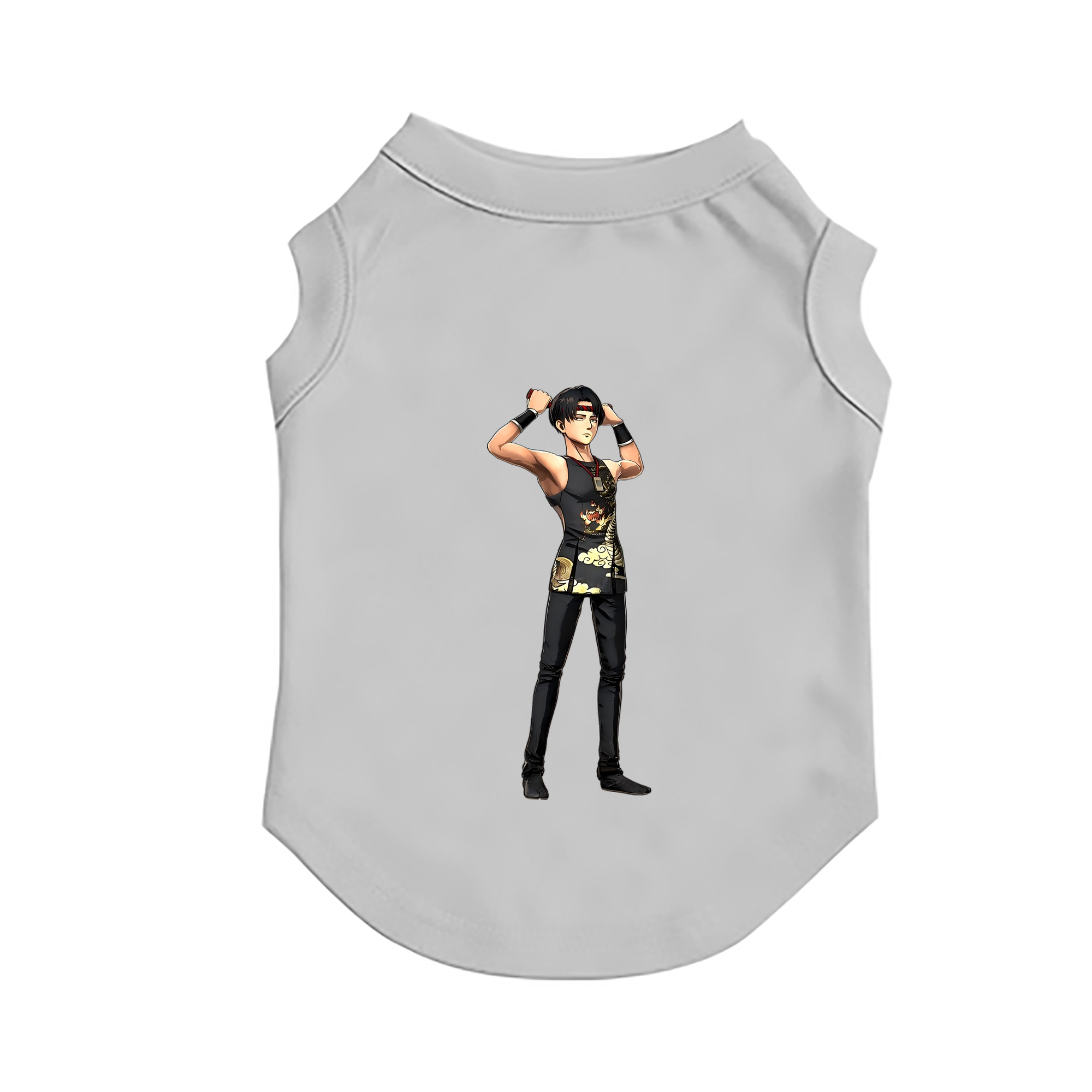 （画像用） 進撃の巨人 リヴァイ·アッカーマン Attack on Titan Levi Ackerman ペット用ベスト