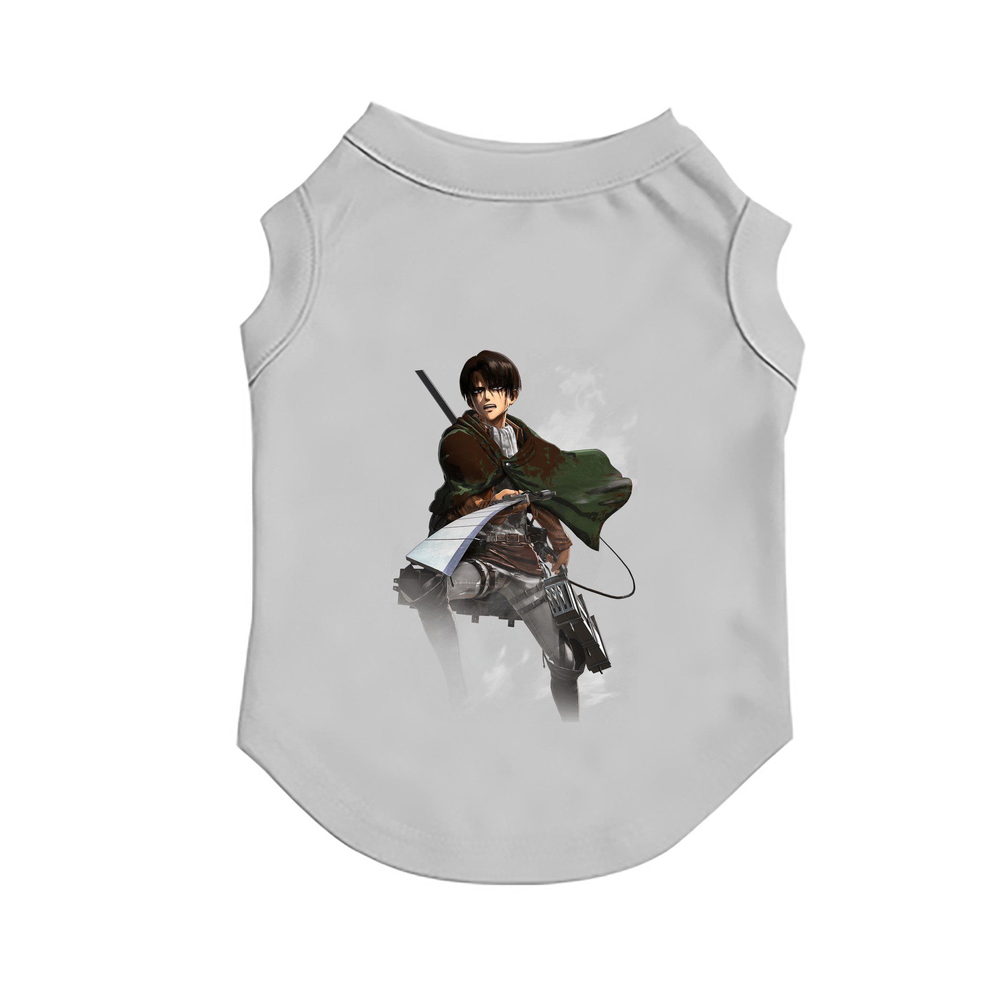 （画像用） 進撃の巨人 リヴァイ·アッカーマン Attack on Titan Levi Ackerman ペット用ベスト