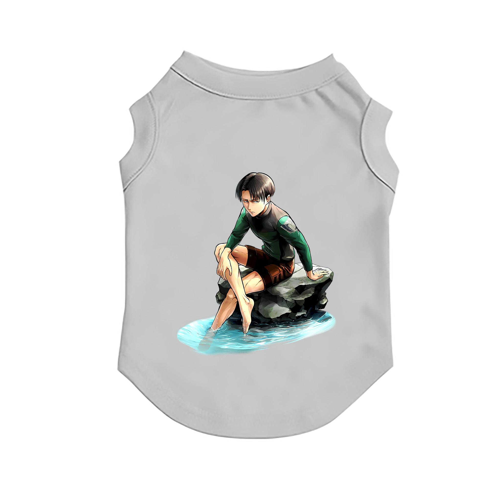 （画像用） 進撃の巨人 リヴァイ·アッカーマン Attack on Titan Levi Ackerman ペット用ベスト