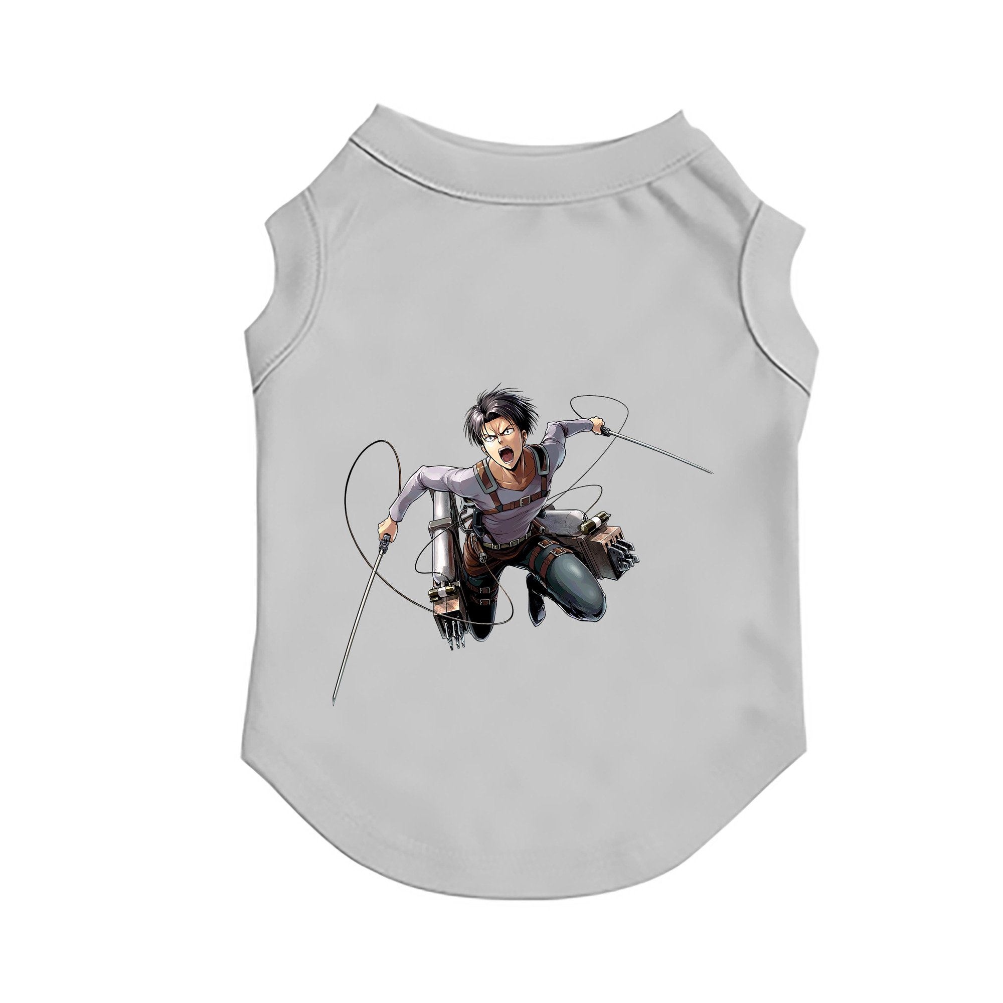 （画像用） 進撃の巨人 リヴァイ·アッカーマン Attack on Titan Levi Ackerman ペット用ベスト
