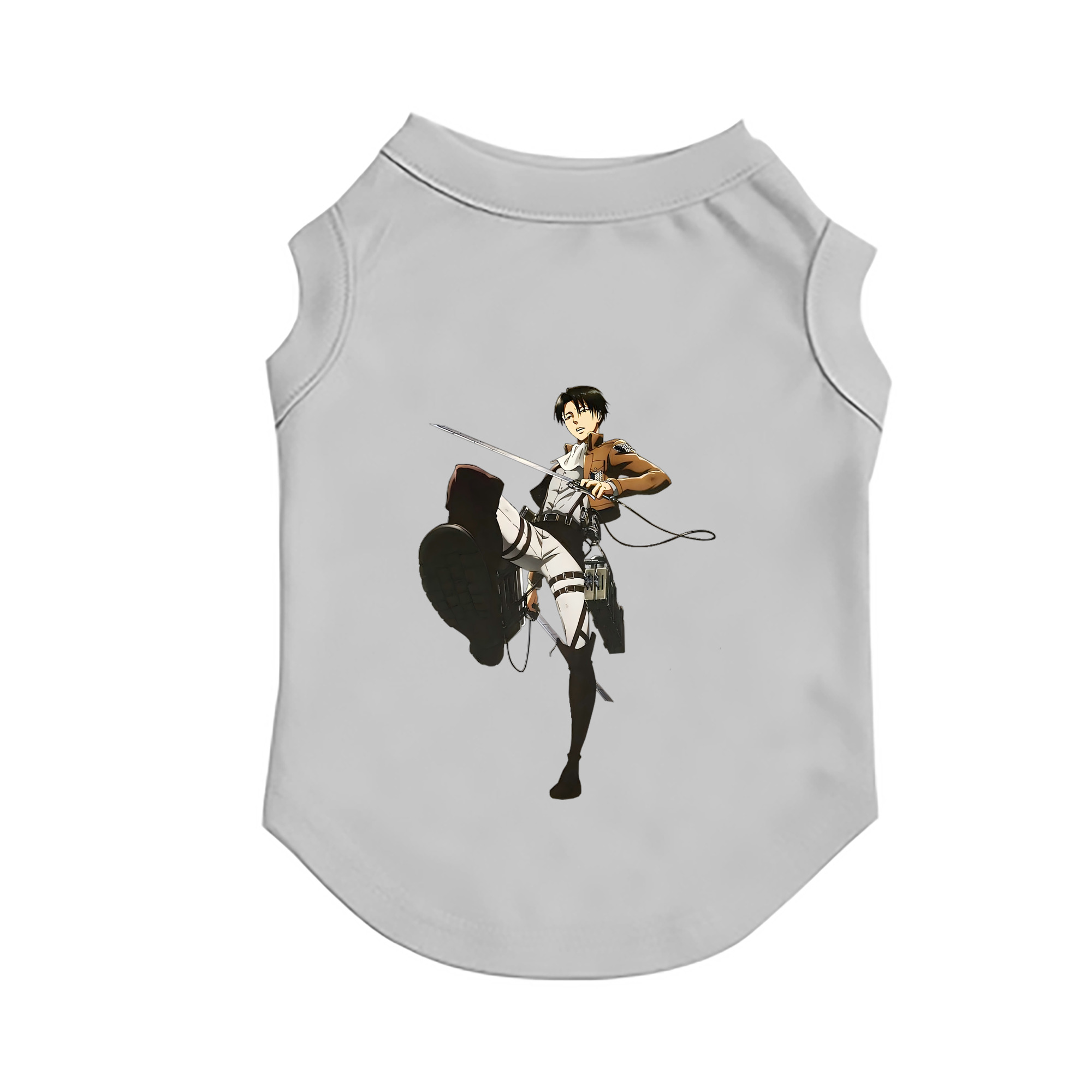 （画像用） 進撃の巨人 リヴァイ·アッカーマン Attack on Titan Levi Ackerman ペット用ベスト