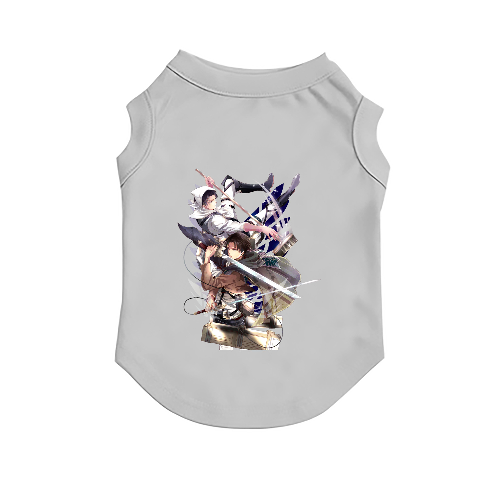 （画像用） 進撃の巨人 リヴァイ·アッカーマン Attack on Titan Levi Ackerman ペット用ベスト