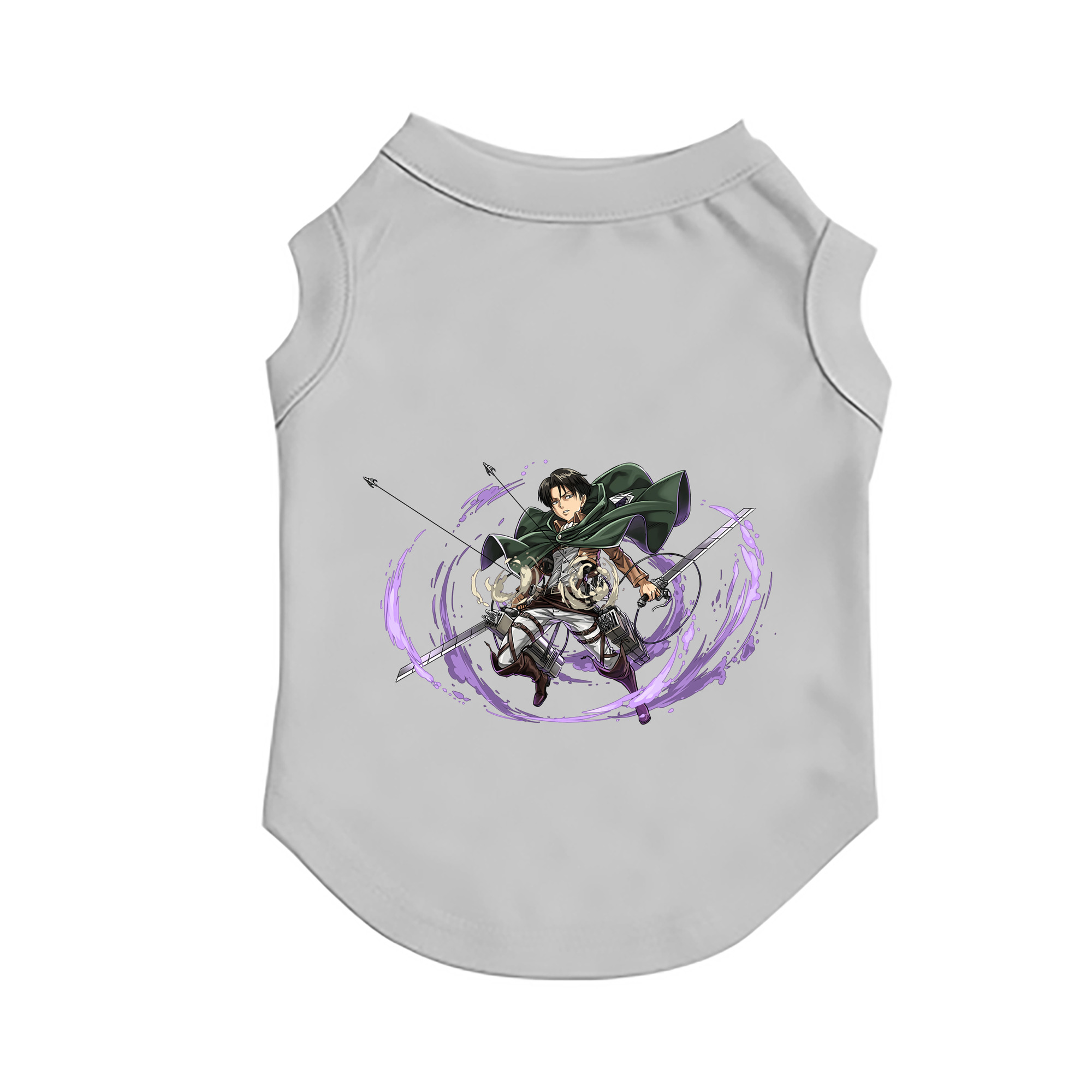 （画像用） 進撃の巨人 リヴァイ·アッカーマン Attack on Titan Levi Ackerman ペット用ベスト
