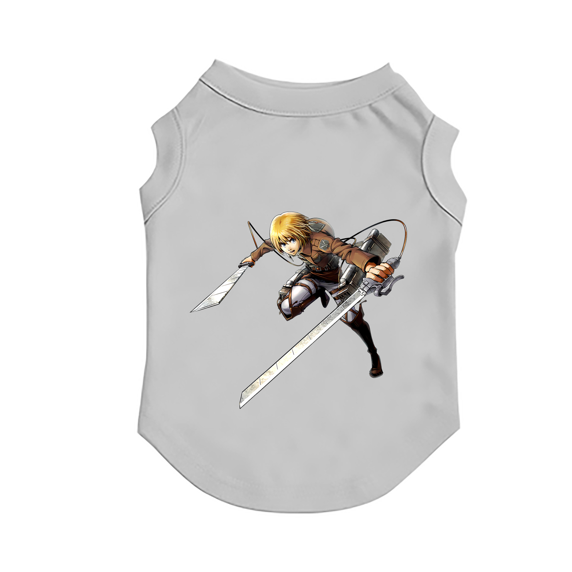 （画像用） 進撃の巨人 アルミン·アルレルト Attack on Titan Armin Arlert ペット用ベスト