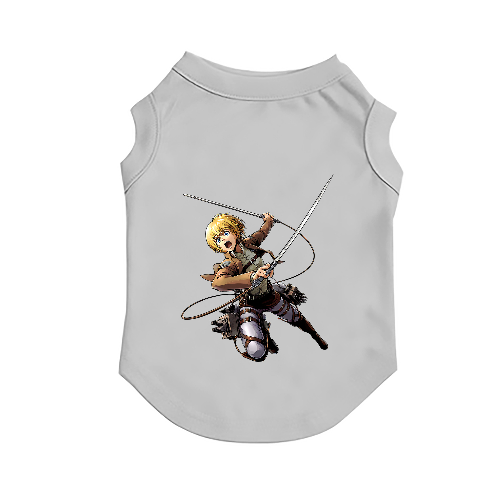 （画像用） 進撃の巨人 アルミン·アルレルト Attack on Titan Armin Arlert ペット用ベスト