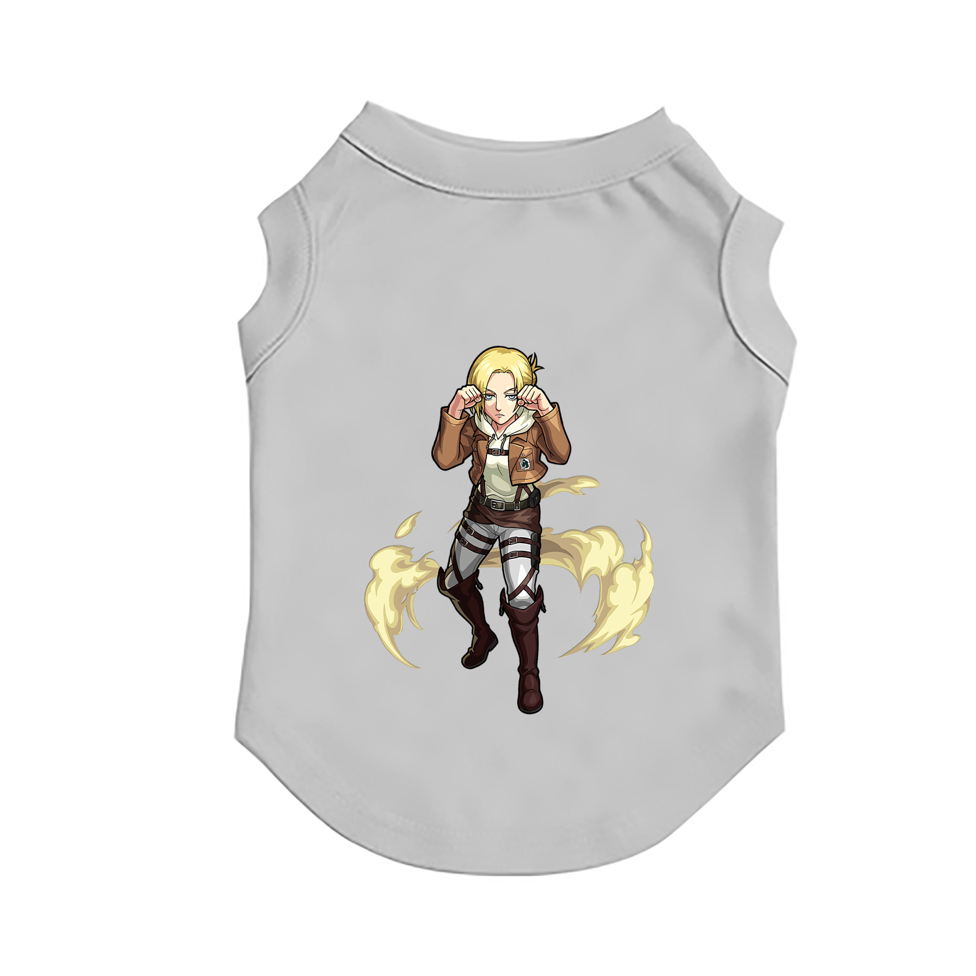 （画像用） 進撃の巨人 アニ・レオンハート Attack on Titan Annie Leonhart ペット用ベスト