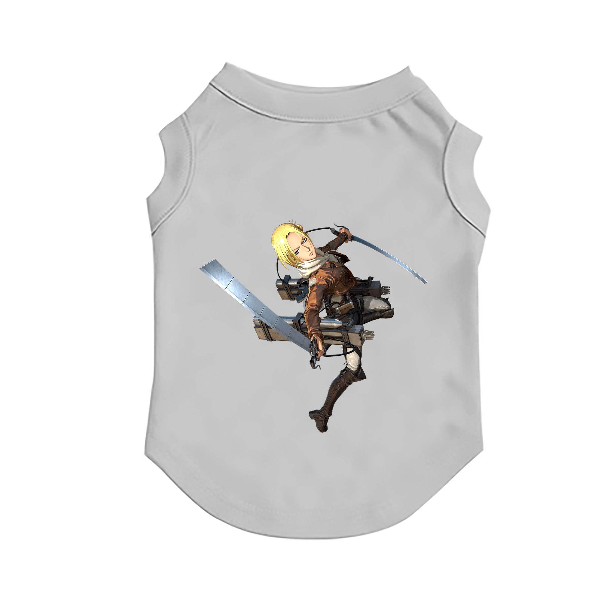 （画像用） 進撃の巨人 アニ・レオンハート Attack on Titan Annie Leonhart ペット用ベスト