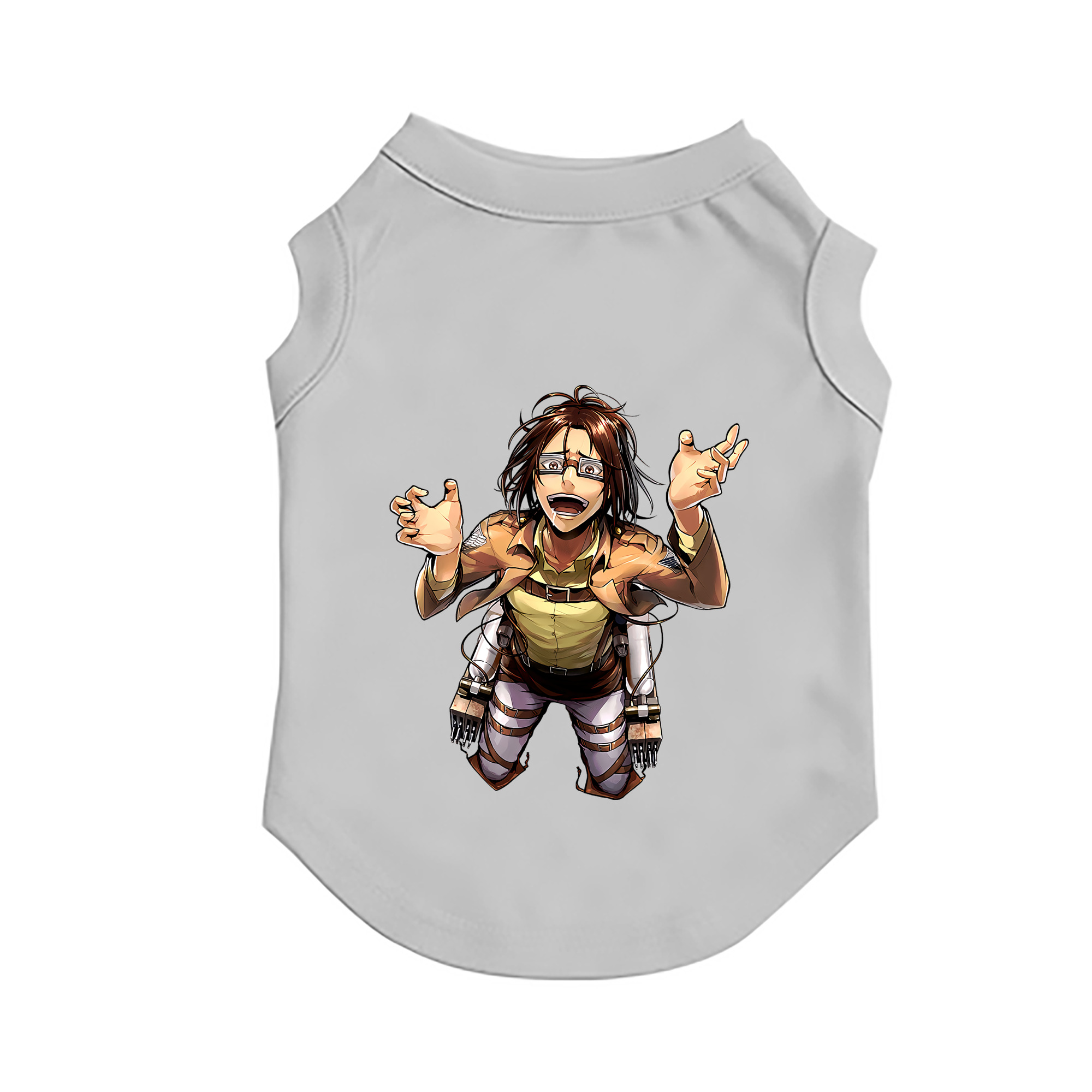 （画像用） 進撃の巨人 ハンジ·ゾエ Attack on Titan Hanji Zoe ペット用ベスト