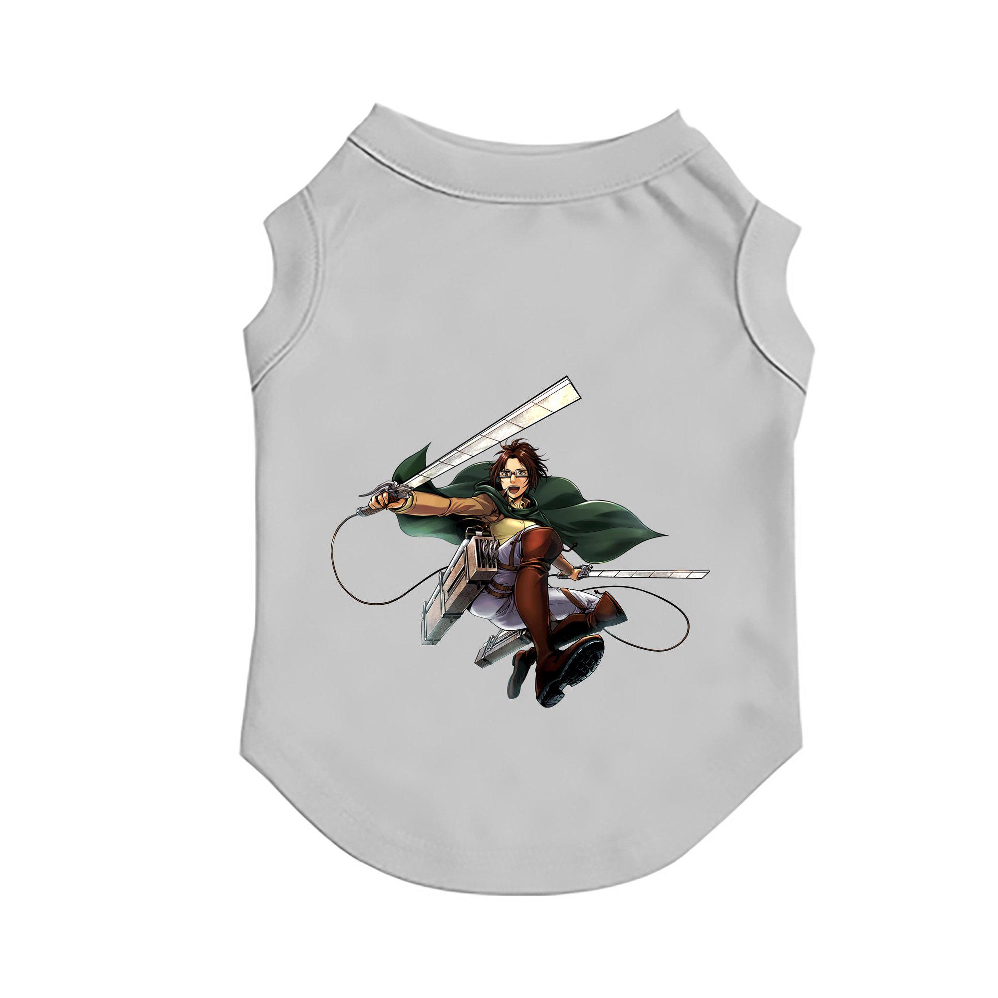 （画像用） 進撃の巨人 ハンジ·ゾエ Attack on Titan Hanji Zoe ペット用ベスト