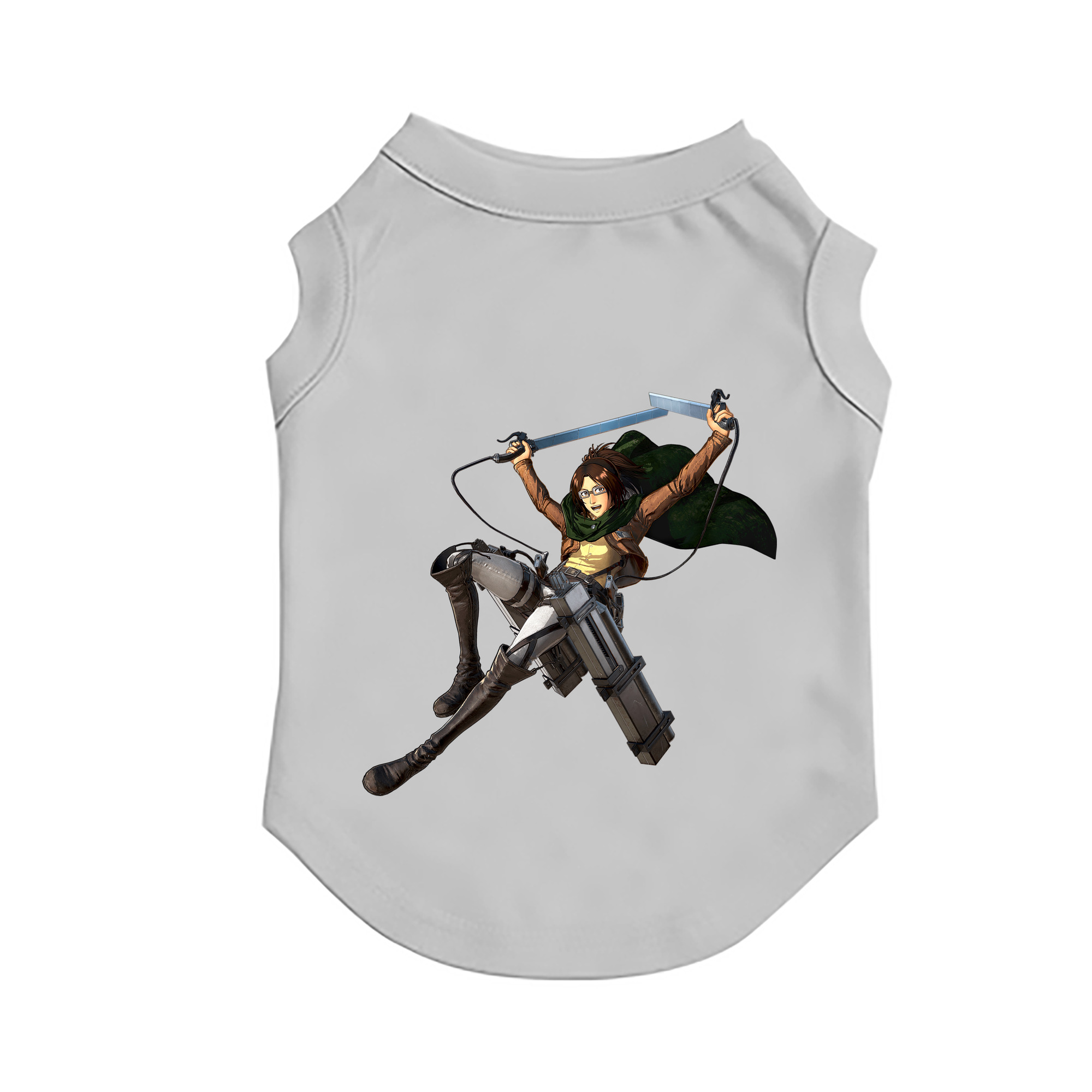 （画像用） 進撃の巨人 ハンジ·ゾエ Attack on Titan Hanji Zoe ペット用ベスト