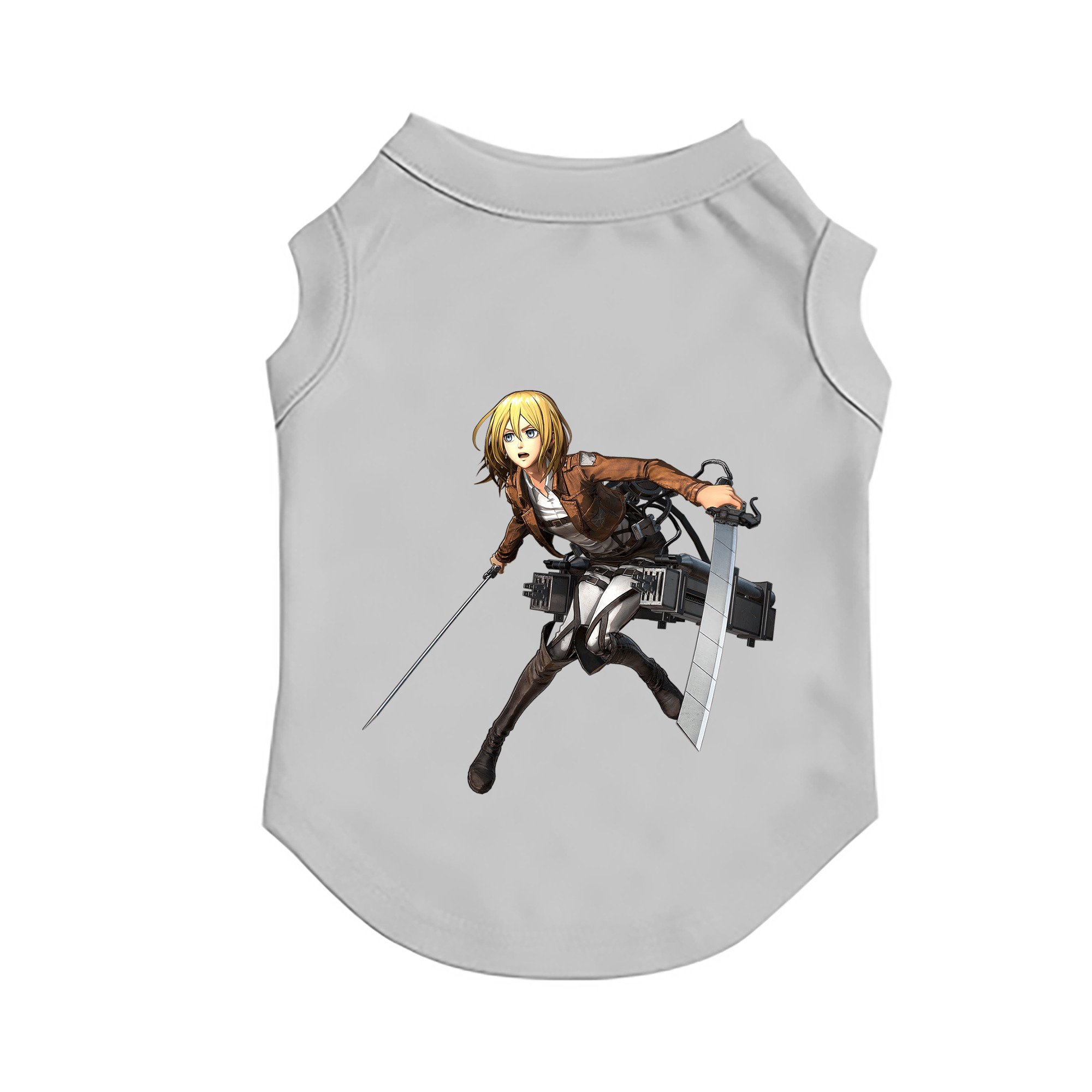 （画像用） 進撃の巨人 クリスタ·レンズ Attack on Titan Christa Lenz ペット用ベスト