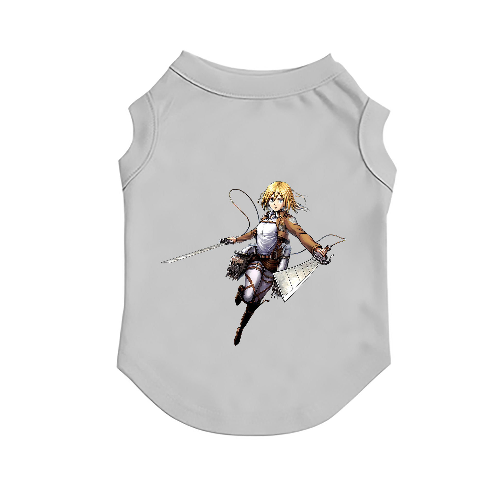 （画像用） 進撃の巨人 クリスタ·レンズ Attack on Titan Christa Lenz ペット用ベスト