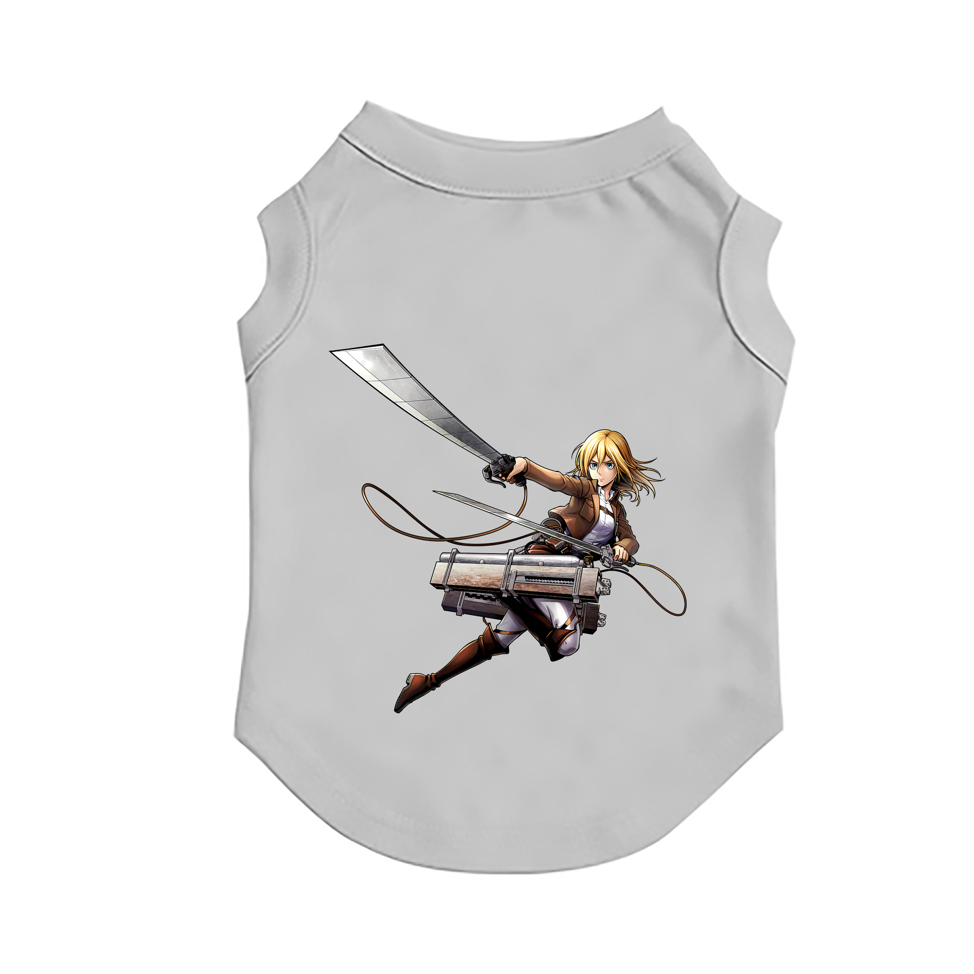 （画像用） 進撃の巨人 クリスタ·レンズ Attack on Titan Christa Lenz ペット用ベスト