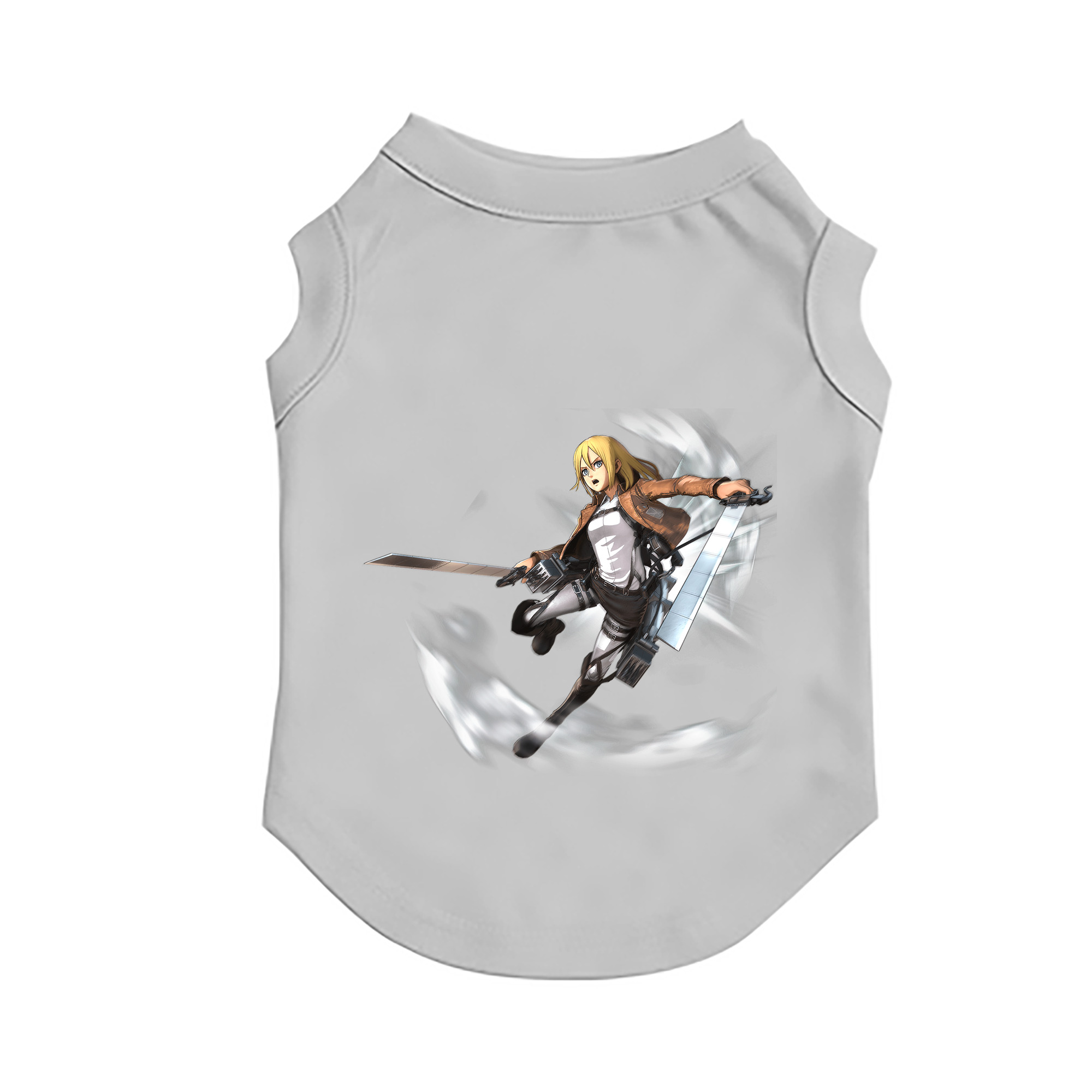 （画像用） 進撃の巨人 クリスタ·レンズ Attack on Titan Christa Lenz ペット用ベスト
