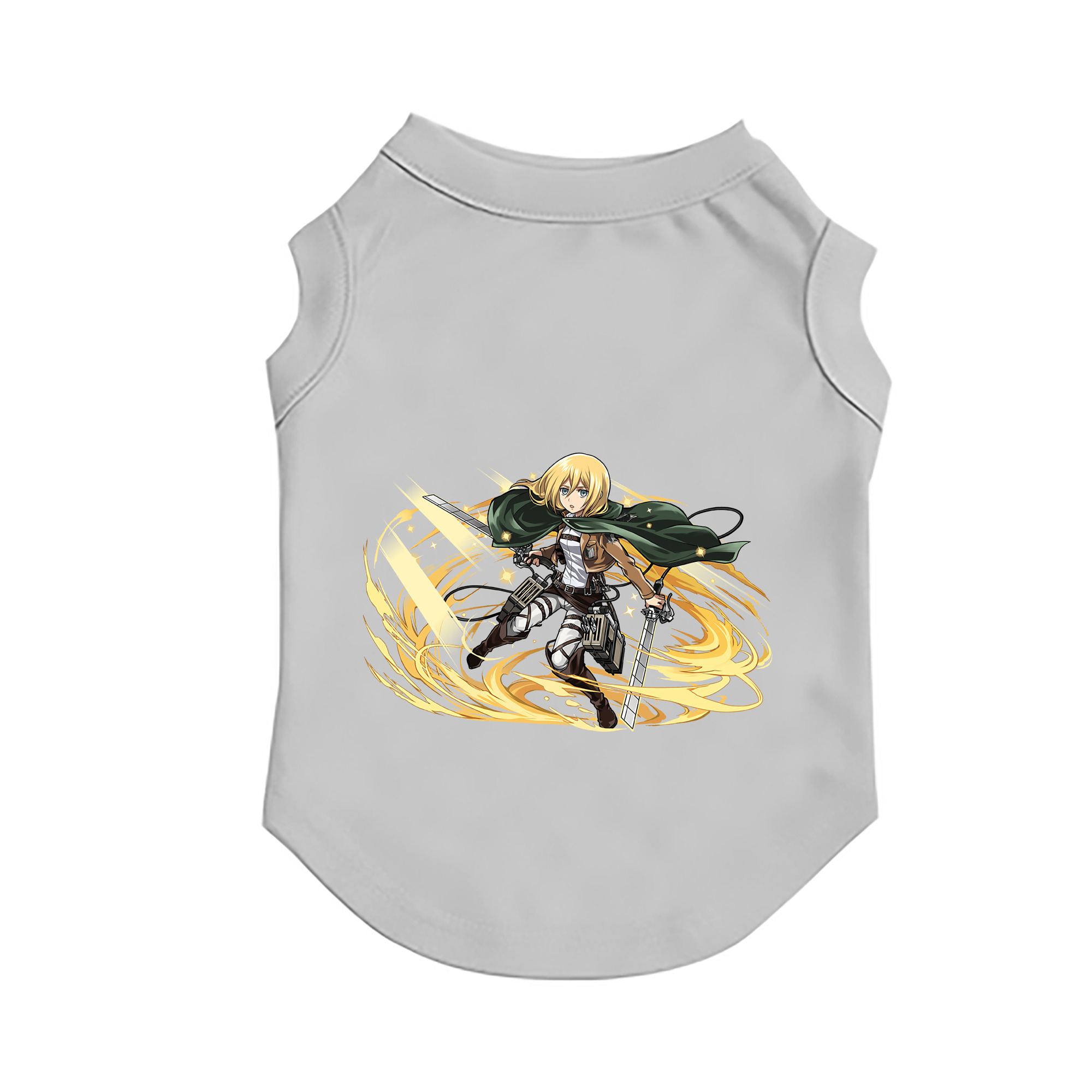 （画像用） 進撃の巨人 クリスタ·レンズ Attack on Titan Christa Lenz ペット用ベスト
