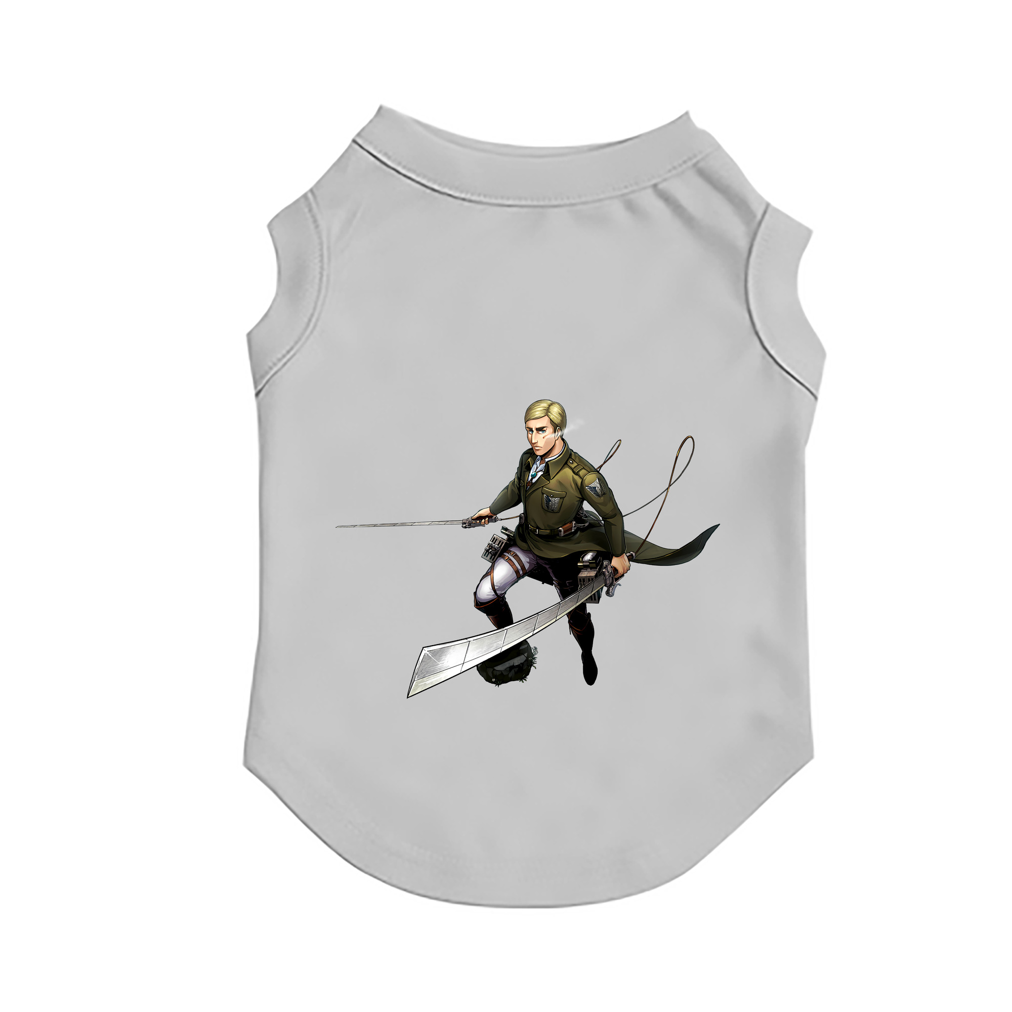 （画像用） 進撃の巨人 エルヴィン・スミス Attack on Titan Erwin Smith ペット用ベスト