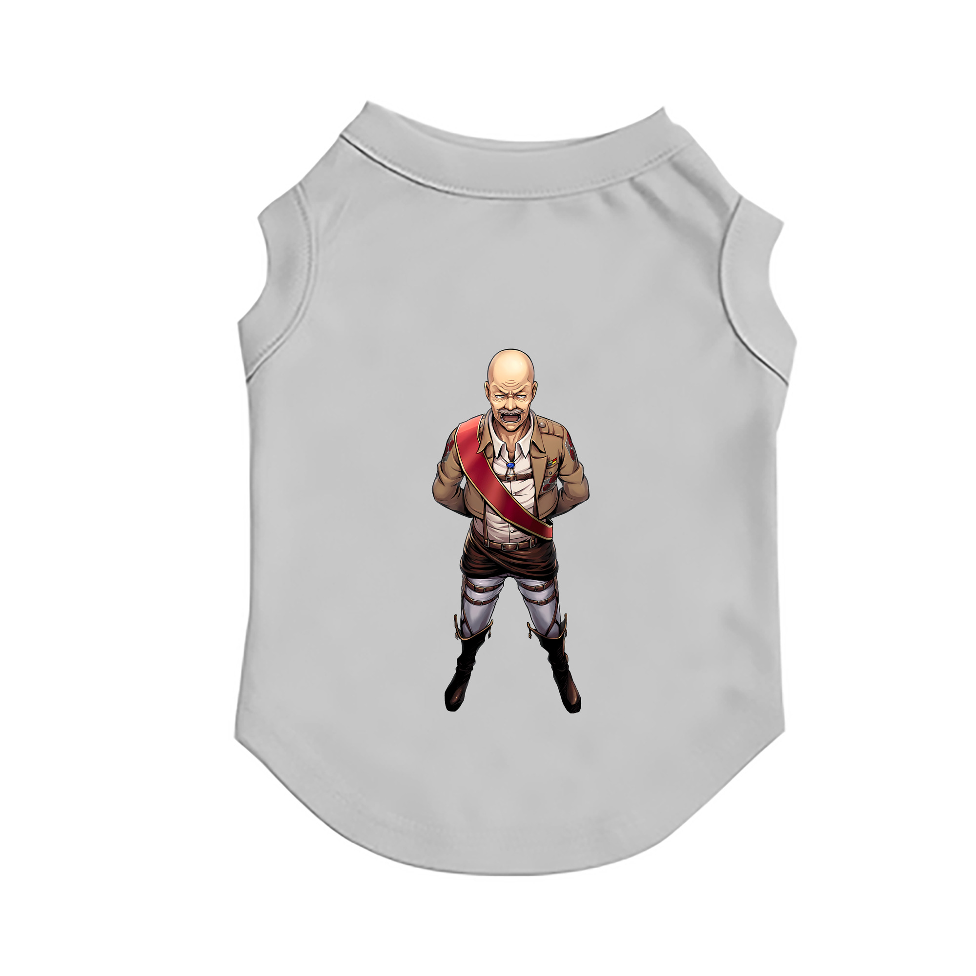 （画像用） 進撃の巨人 ドット·ピクシス Attack on Titan Dot Pixis ペット用ベスト