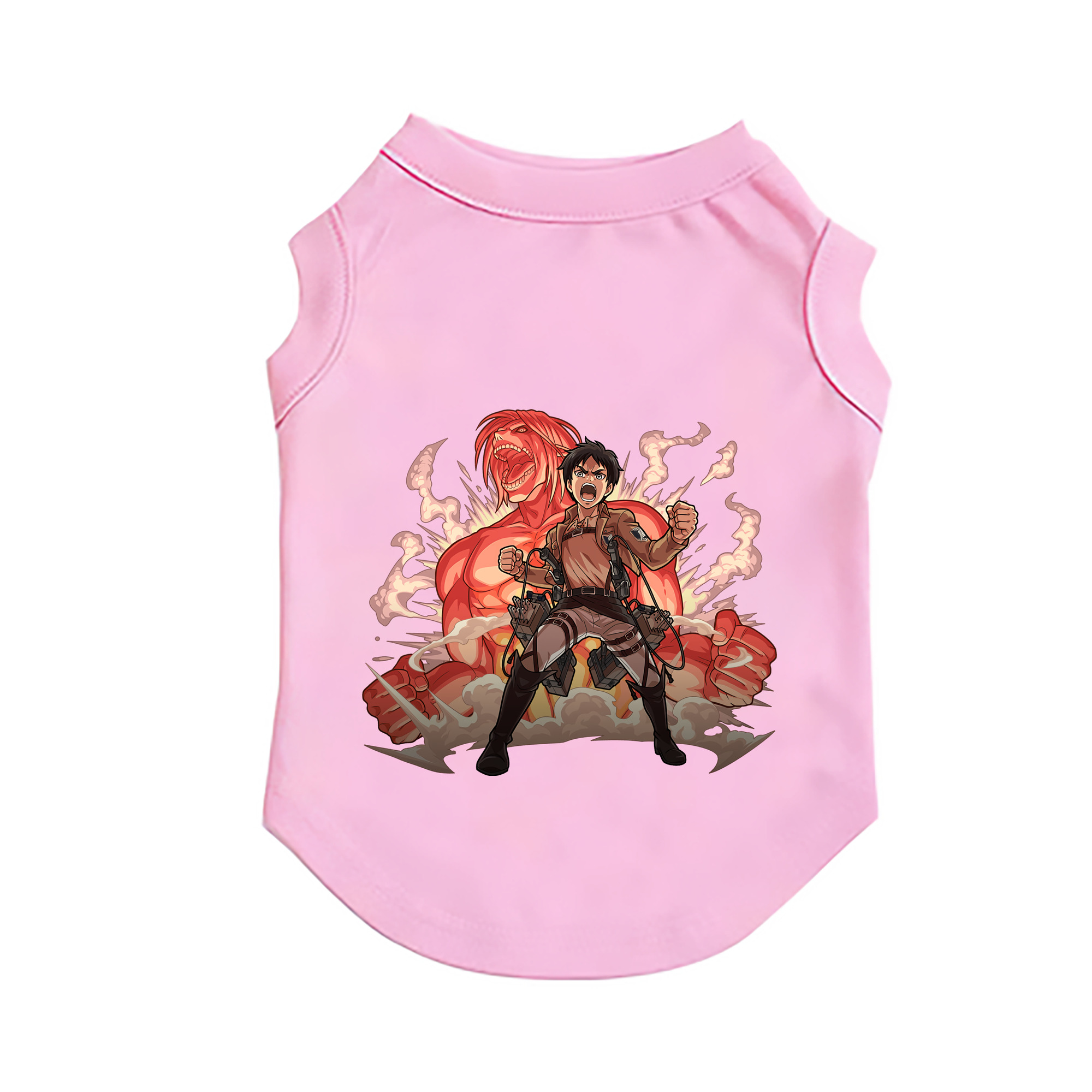 （画像用） 進撃の巨人 エレン･イェーガー Attack on Titan Eren Jäger ペット用ベスト