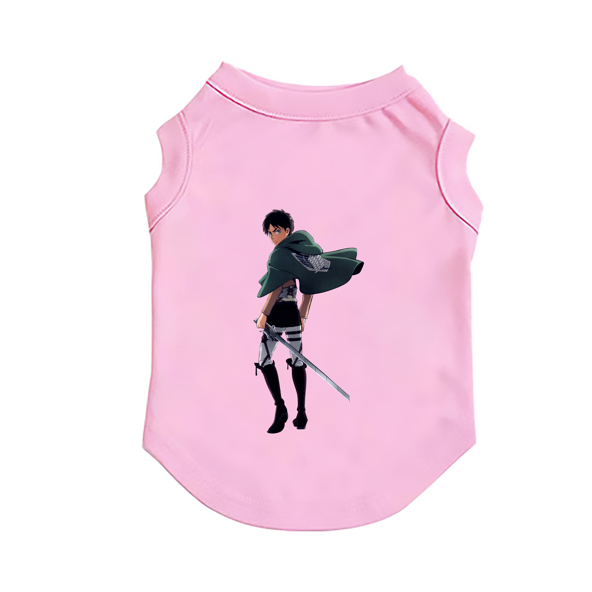 （画像用） 進撃の巨人 エレン･イェーガー Attack on Titan Eren Jäger ペット用ベスト